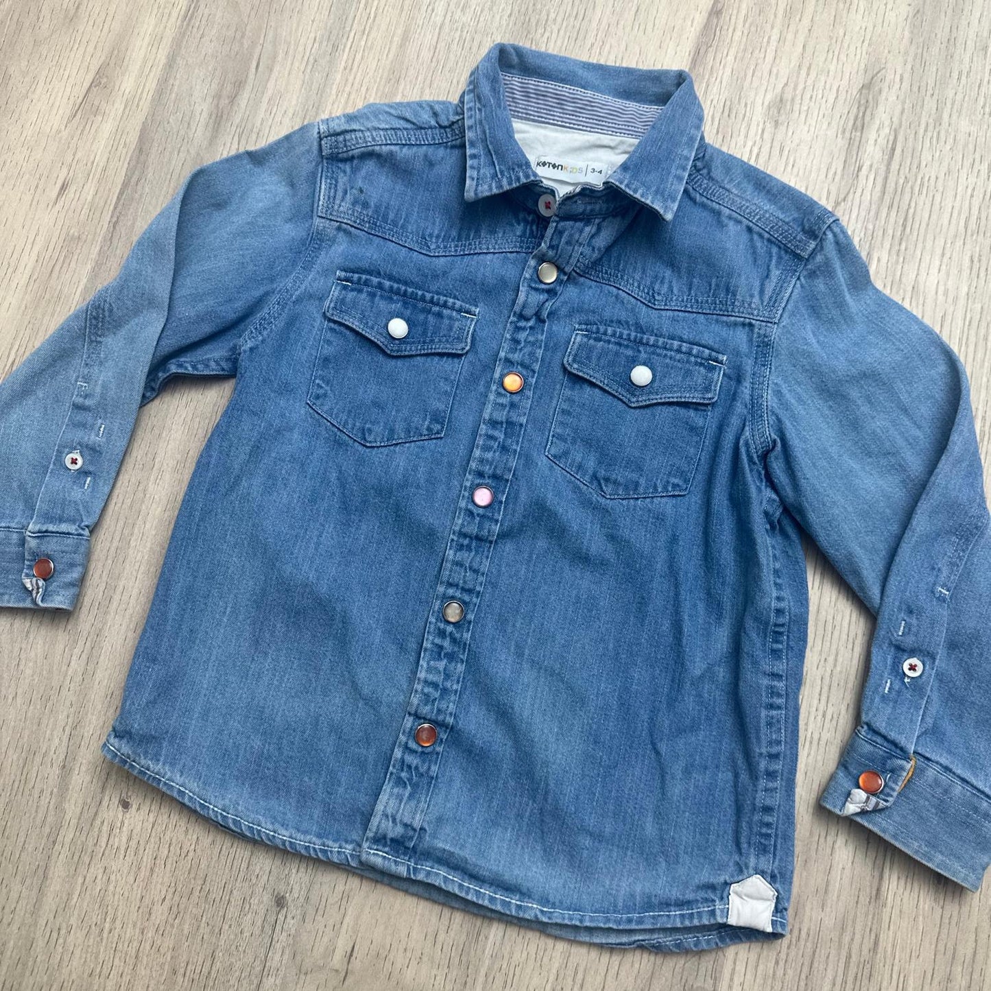 Chemise kotonkids : 3 ans