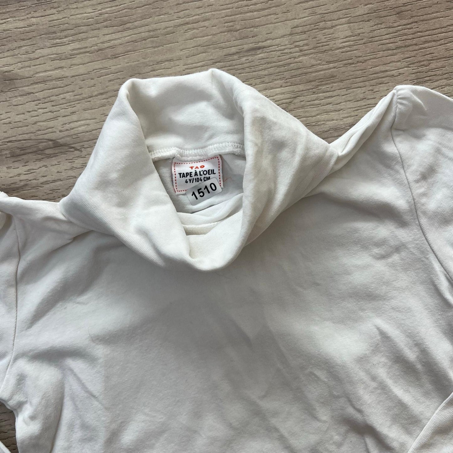T-Shirt Col roulé Tape à l'oeil : 4 ans