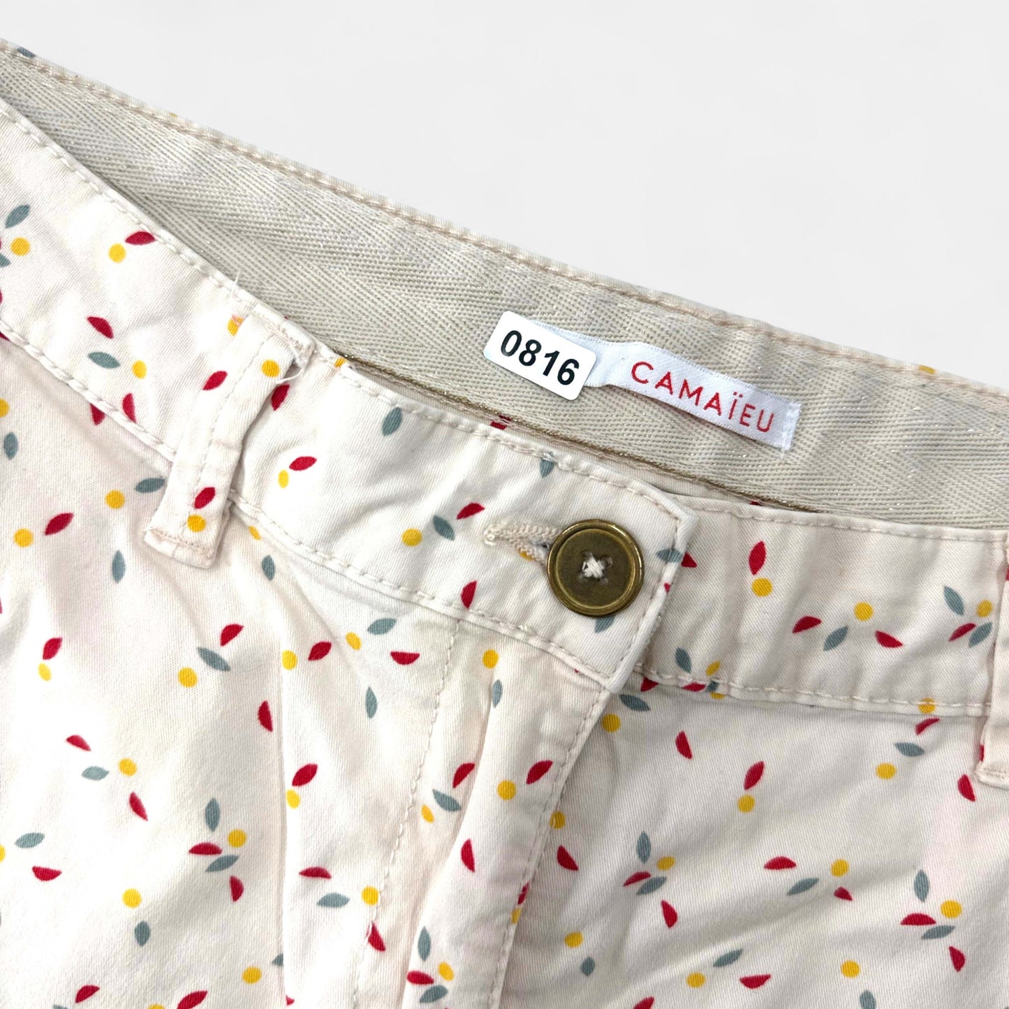 Short camaïeu : 16 ans