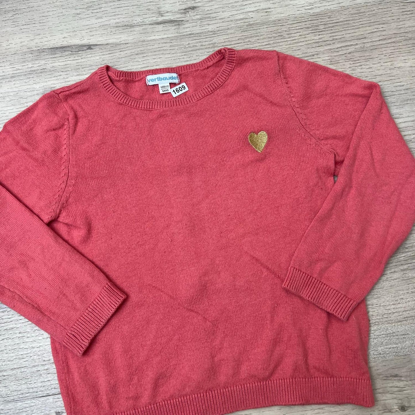 Pull fin Verbaudet : 5 ans