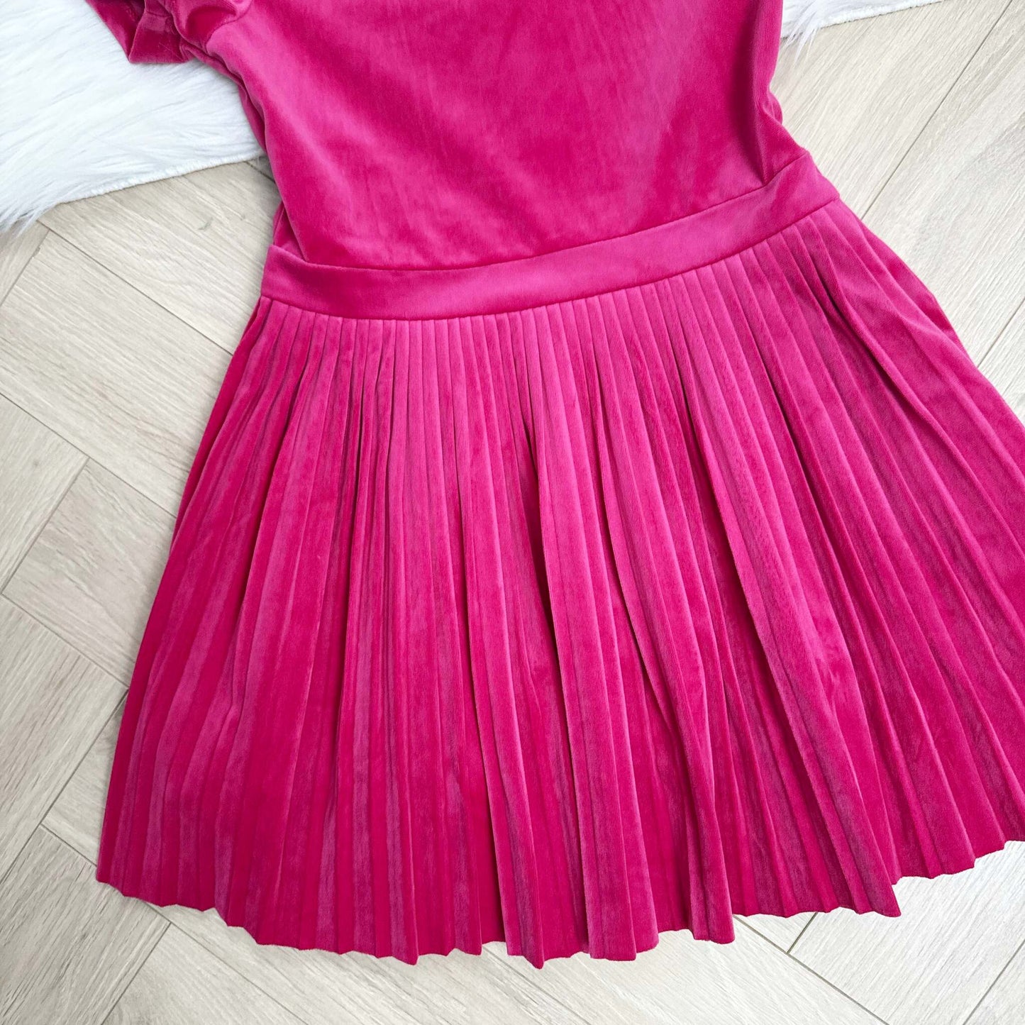 Robe fête velours Okaïdi : 5 ans