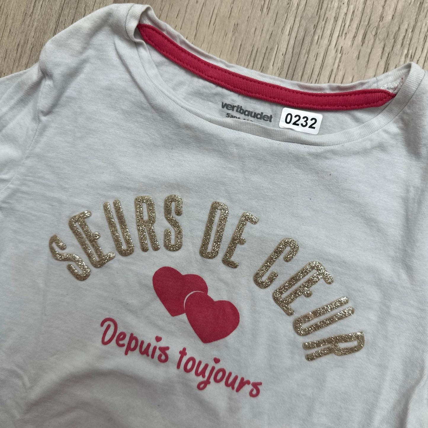T-Shirt Verbaudet : 5 ans