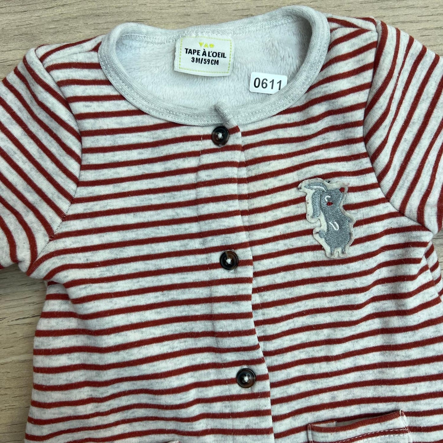 Pyjama Tape à l'oeil : 3 mois