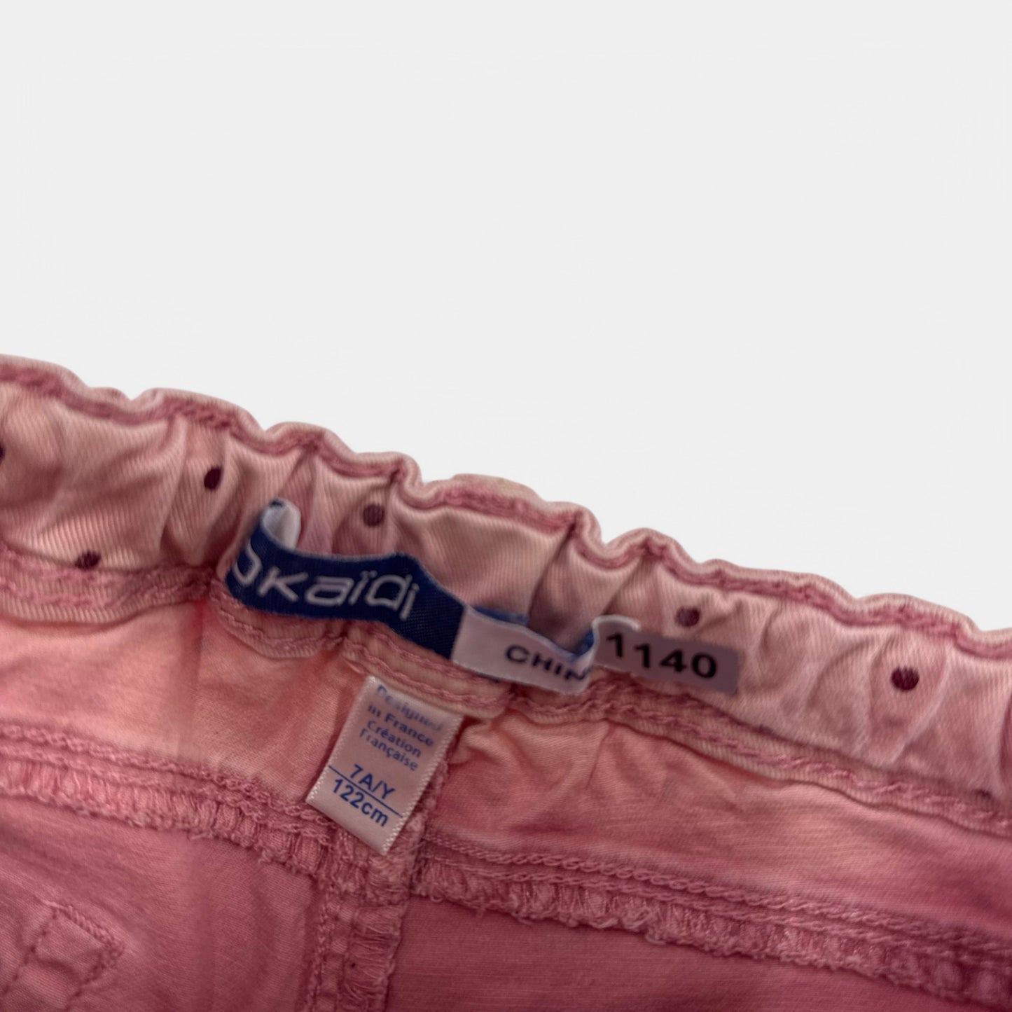 Short Okaïdi : 7 ans