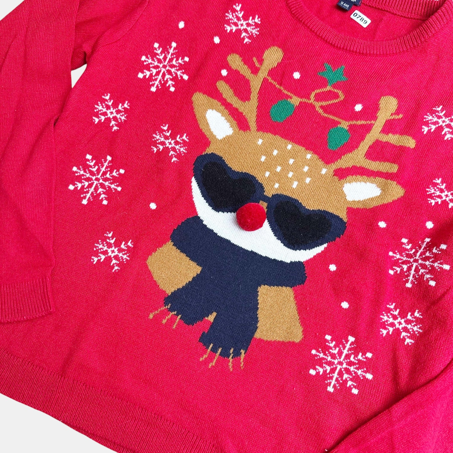 Pull Noël  Kiabi : 12 ans