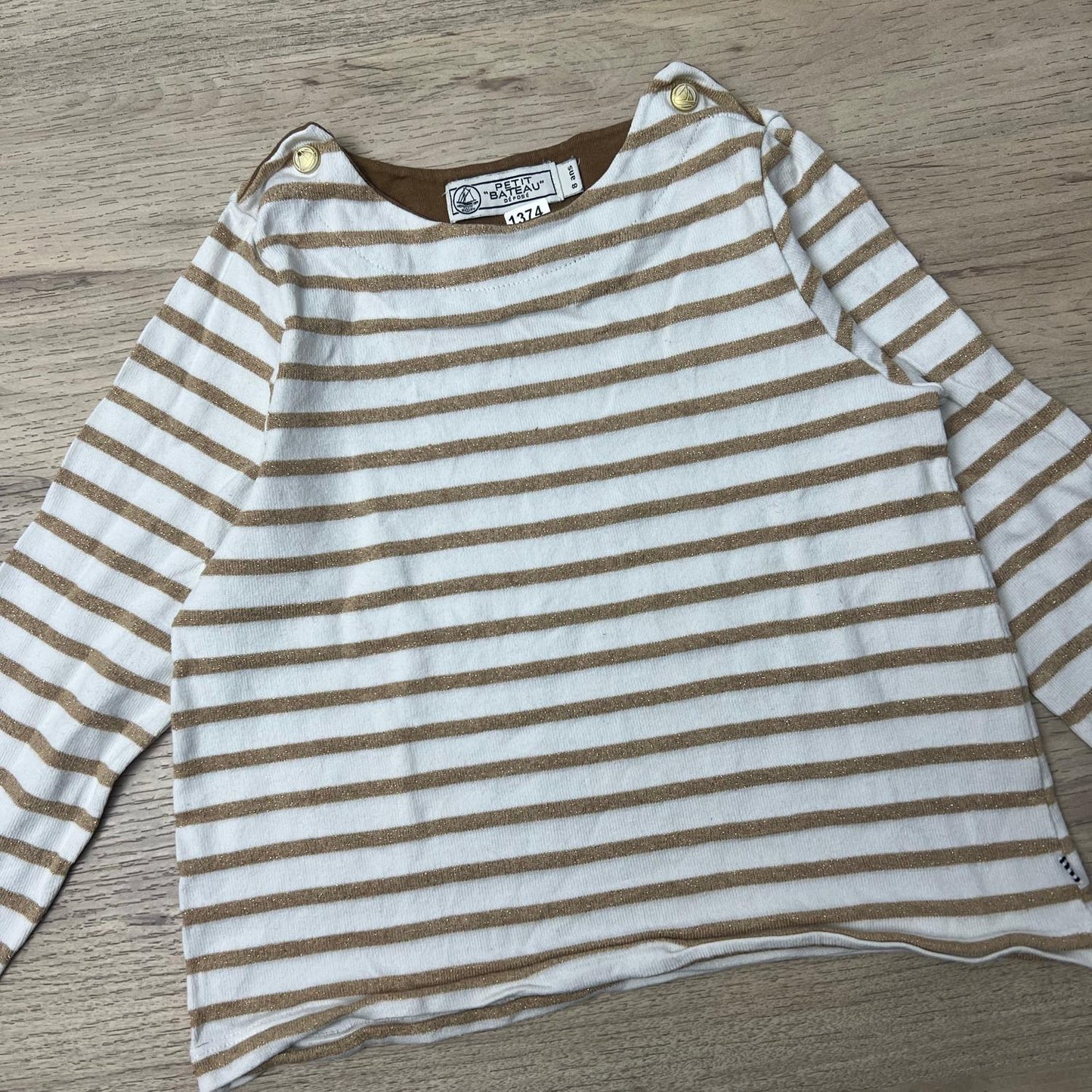 Pull fin Petit Bateau : 8 ans