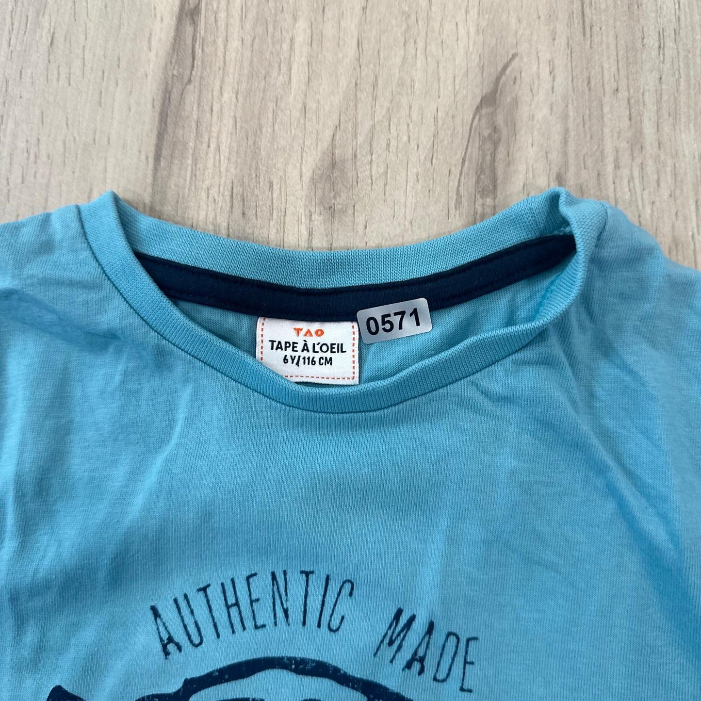 T-Shirt Tape à l'oeil : 6 ans