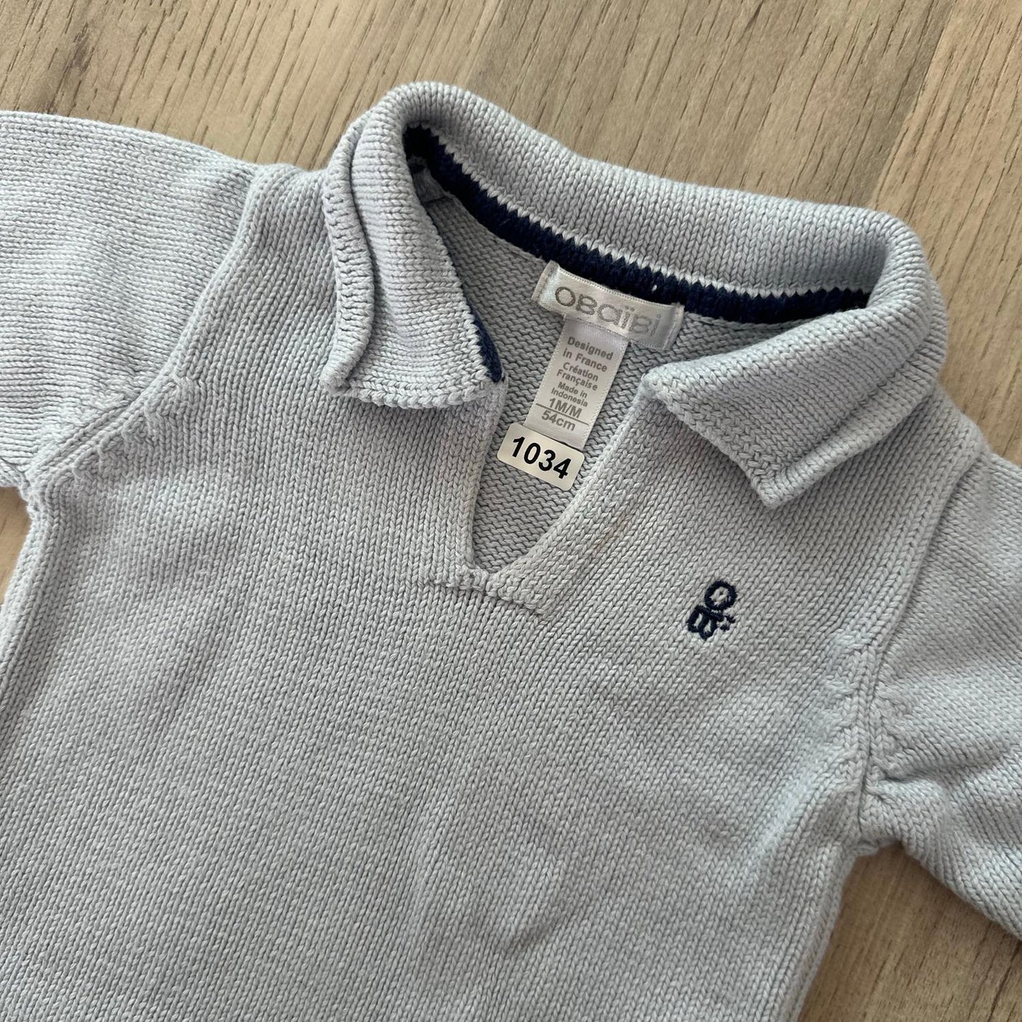 Pull Okaïdi : 1 mois