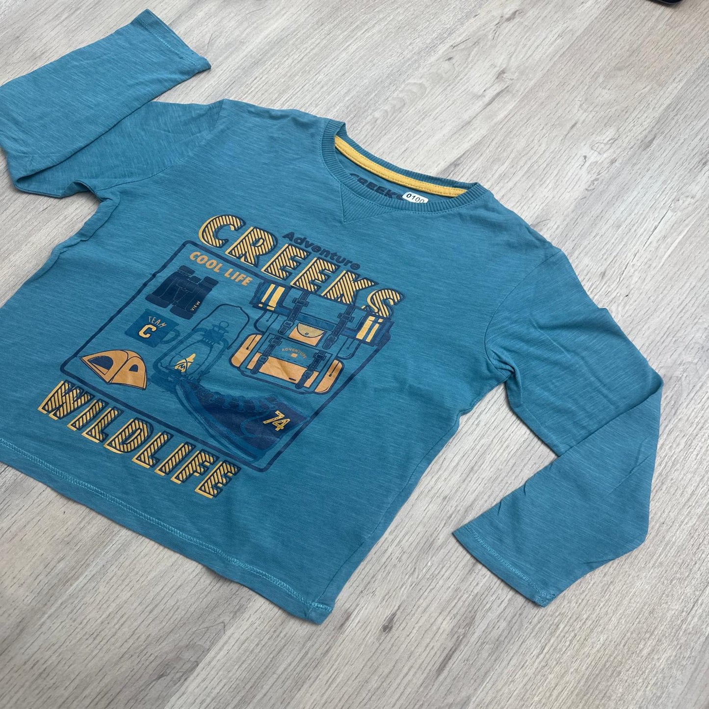 T-shirt Creeks : 6 ans