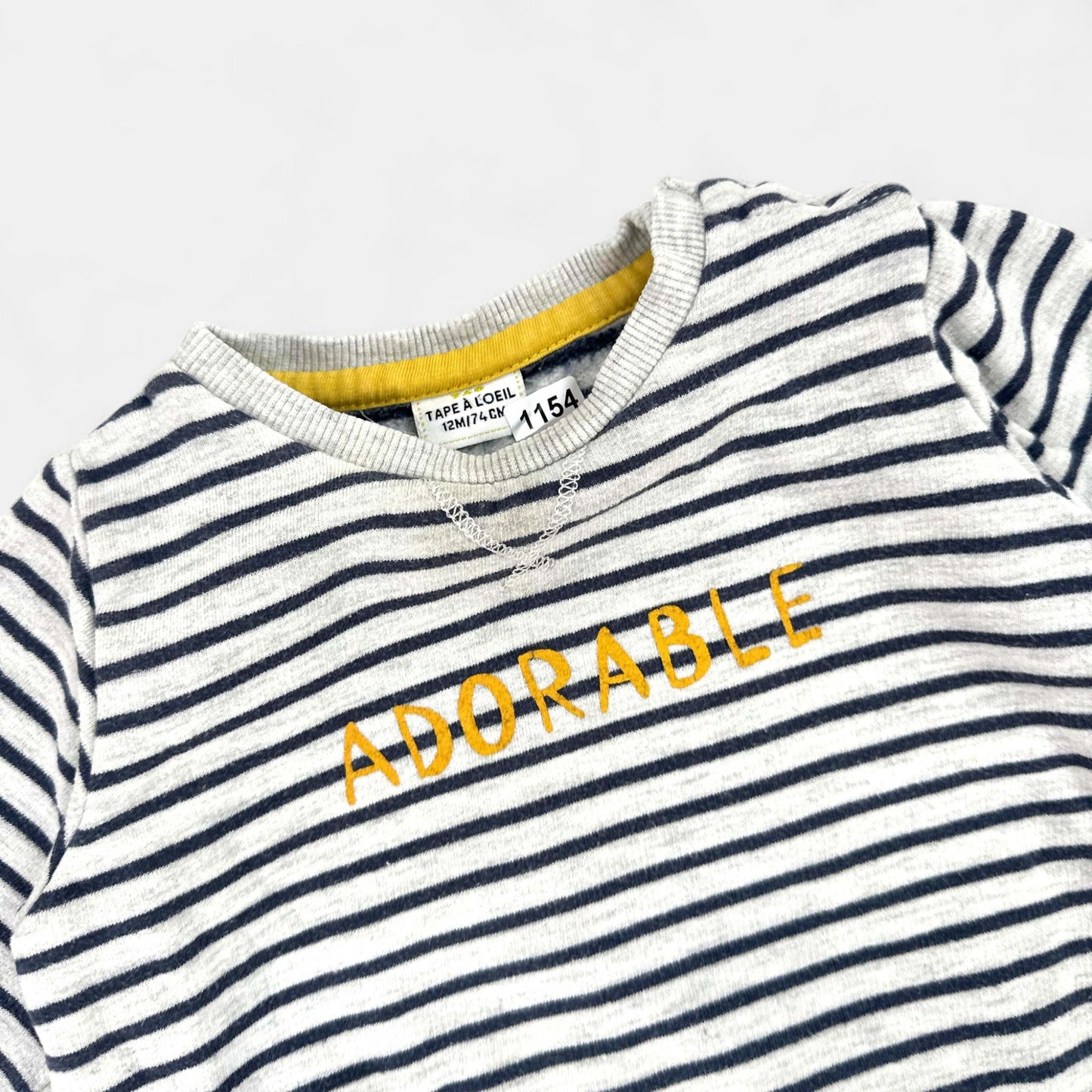 Pull Tape à l'oeil : 12 mois