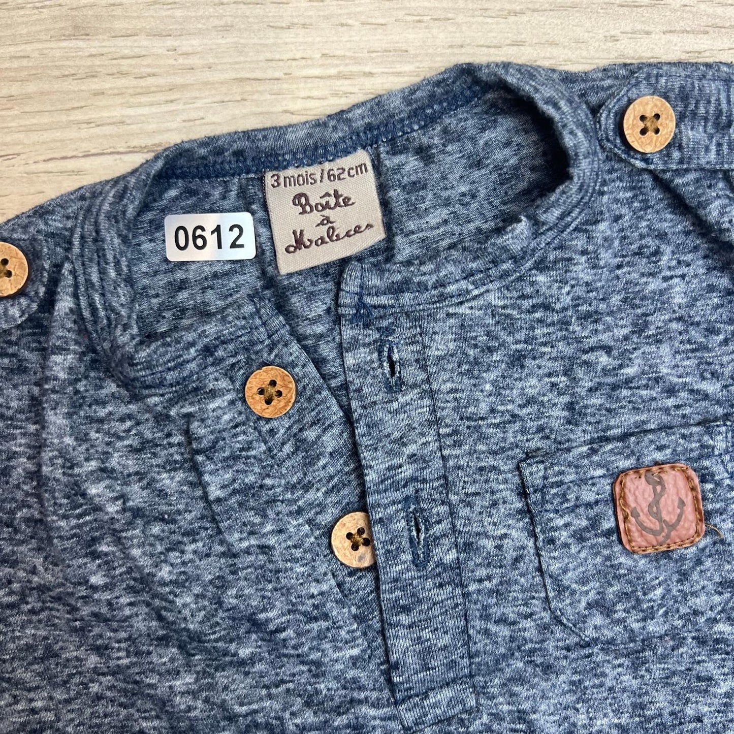 T-Shirt Boîte à Malices : 3 mois