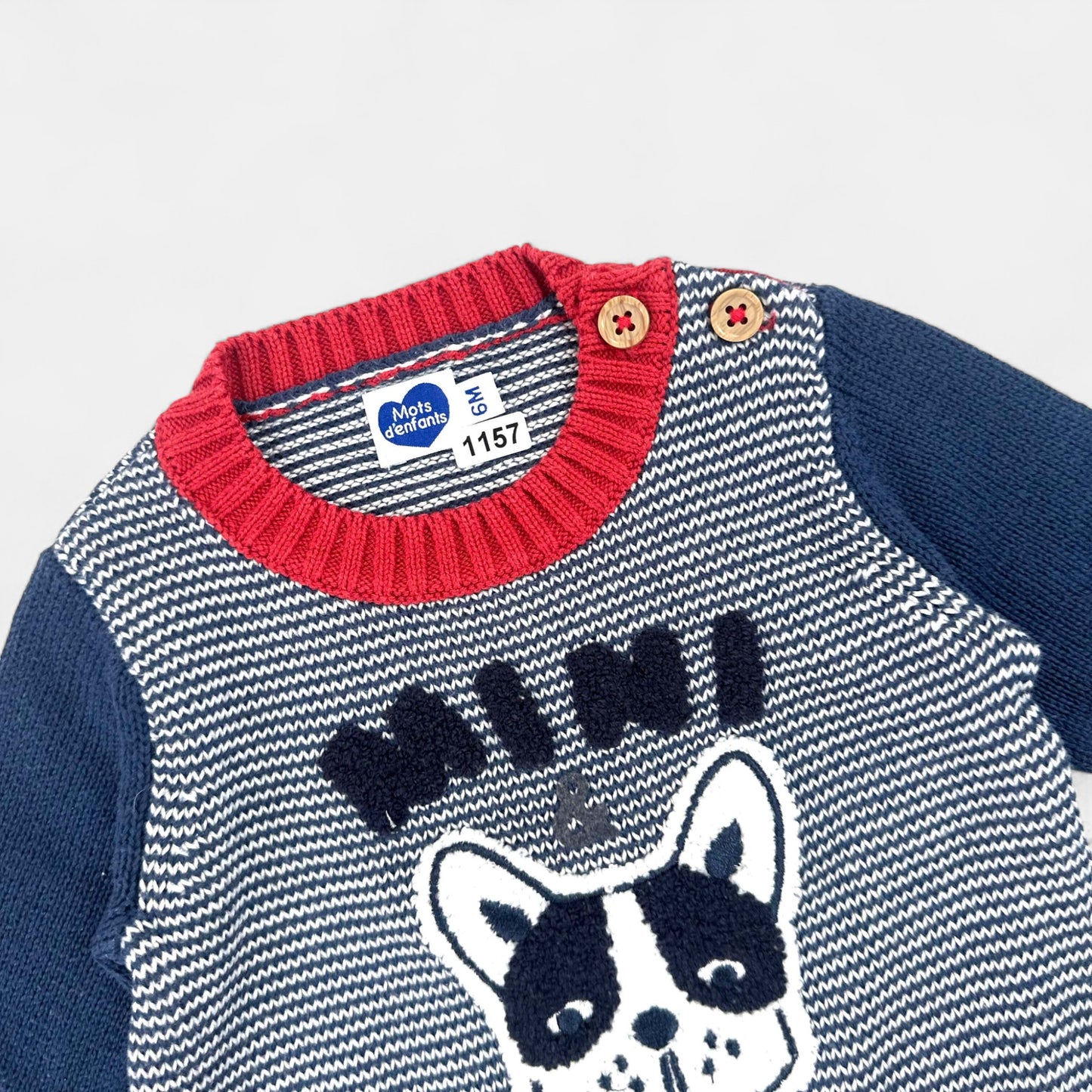 Pull Mots d’enfants : 6 mois
