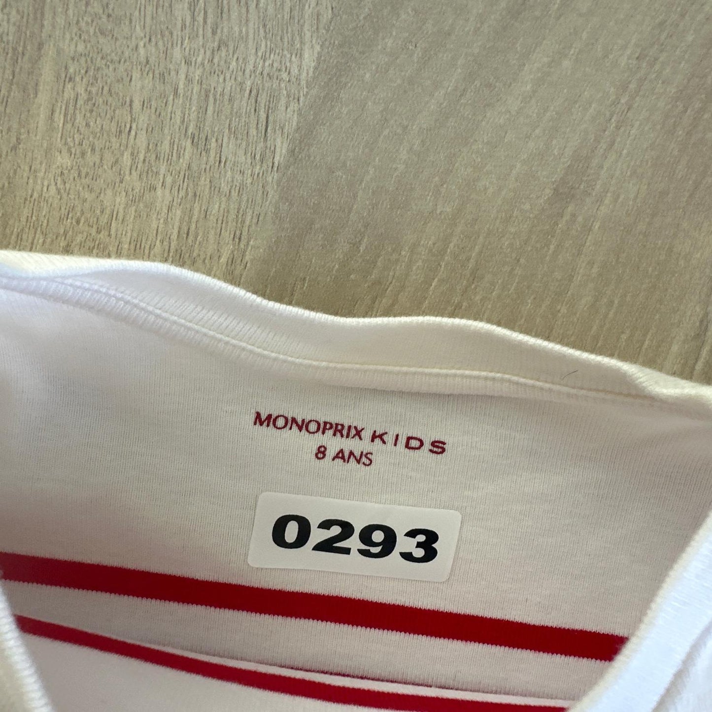 T-shirt Monoprix : 8 ans