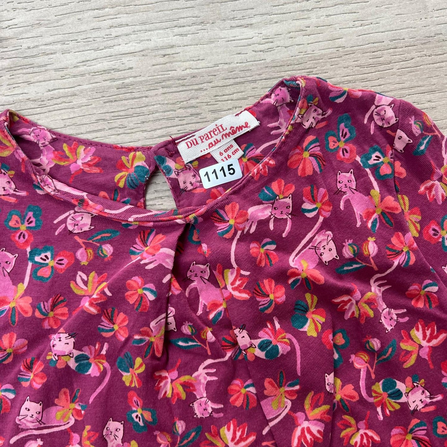T-Shirt Du Pareil au même : 6 ans