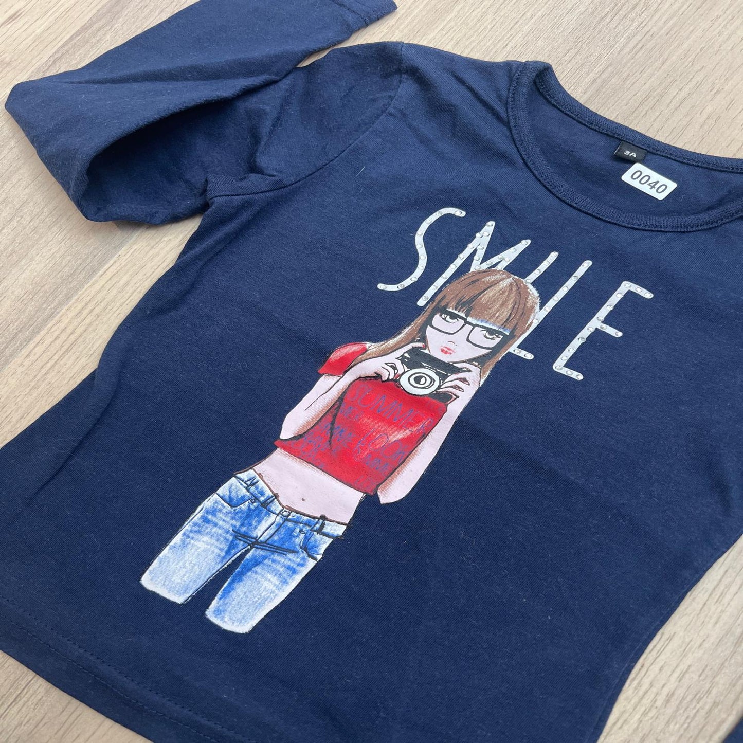 T-shirt fille : 3 ans