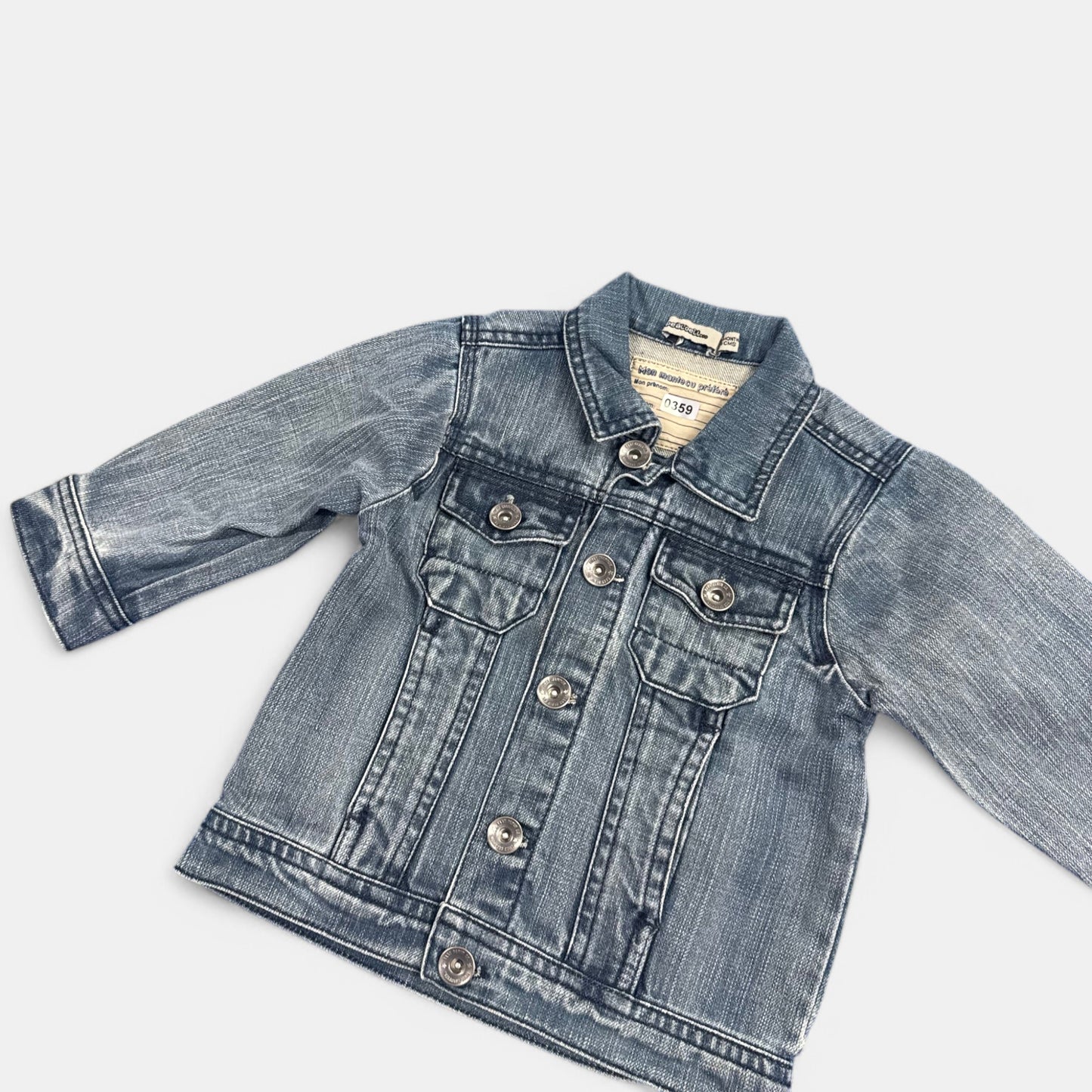 Veste jeans Tape à l'oeil : 12 mois