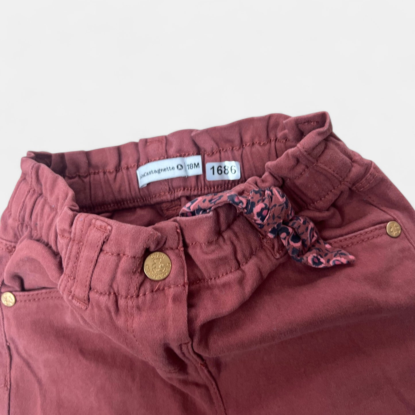 Pantalon Lulu Castagnette : 18 mois