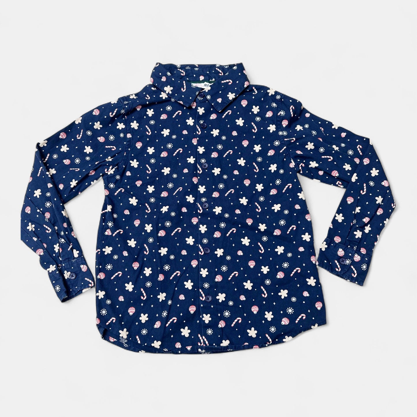 Chemise Merry Christmas : 7 ans