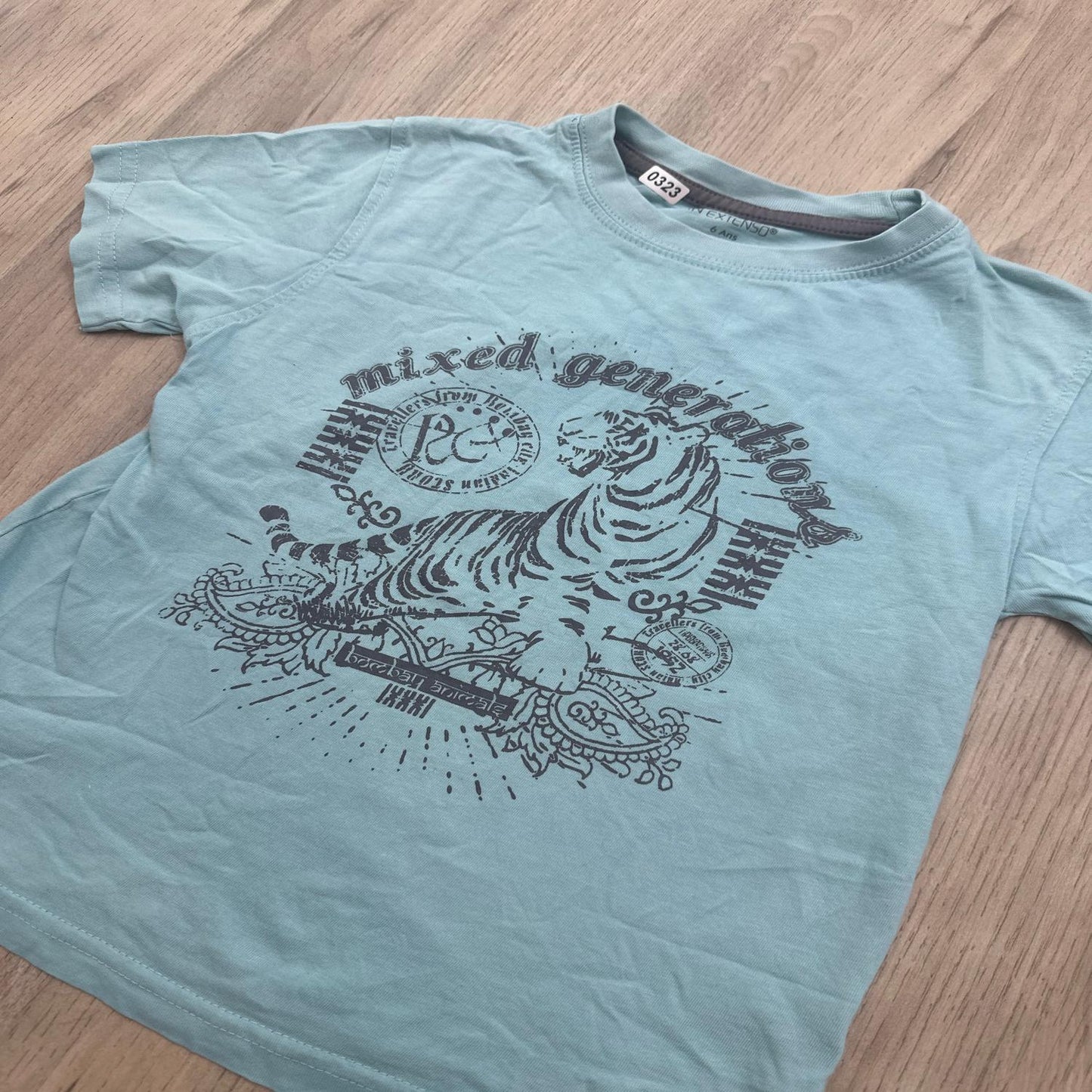 T-shirt inextenso : 6 ans