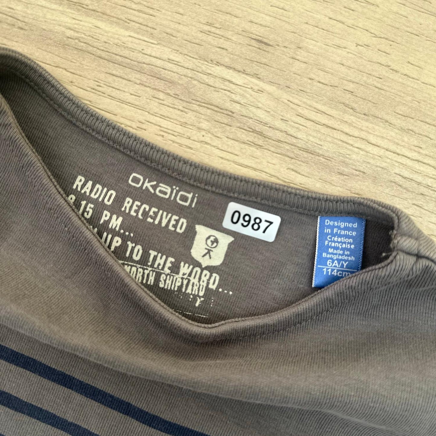 T-Shirt Okaïdi : 6 ans