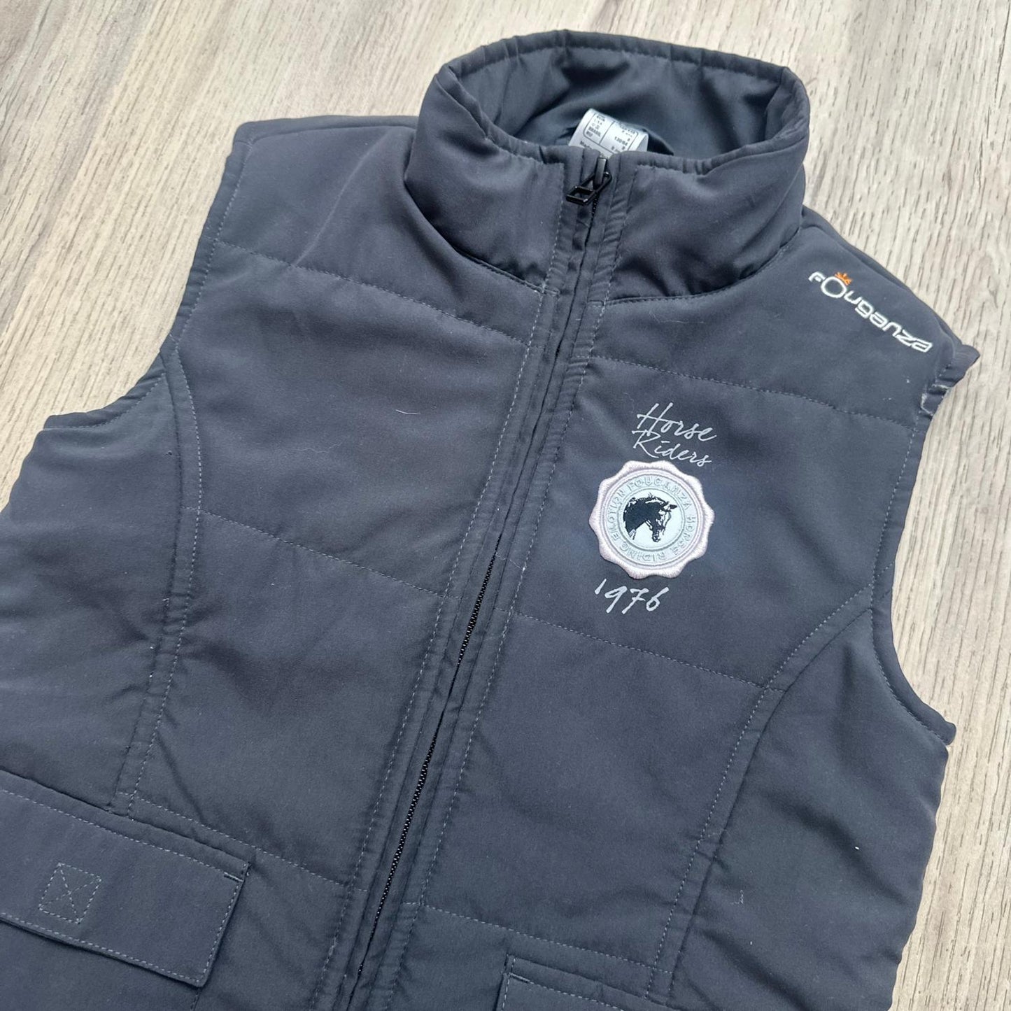 Doudoune sans manches équitation fouganza : 8 ans