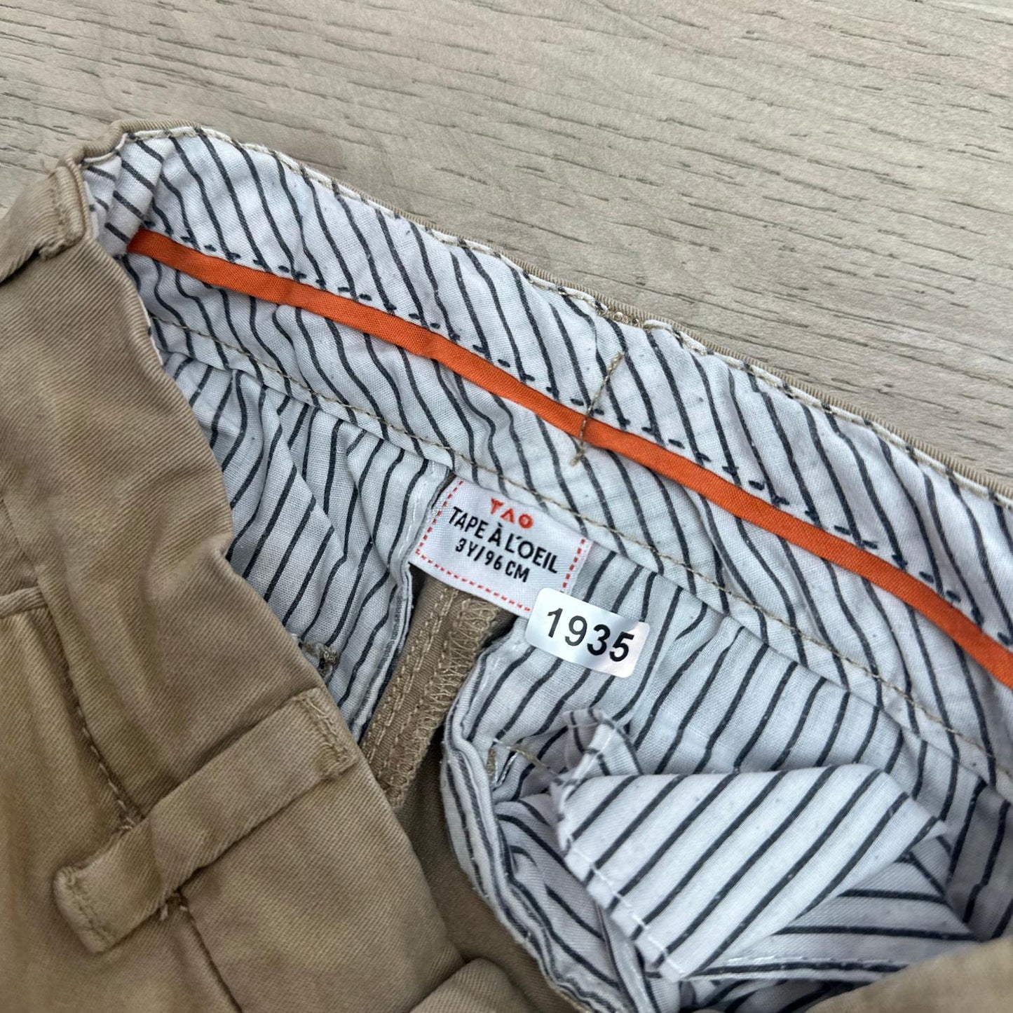 Pantalon Tape à l'oeil : 3 ans