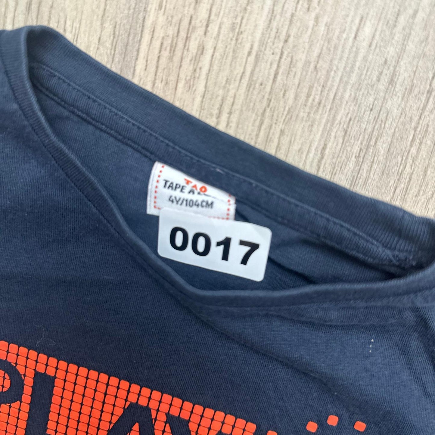 T-Shirt Tape à l'oeil : 4 ans