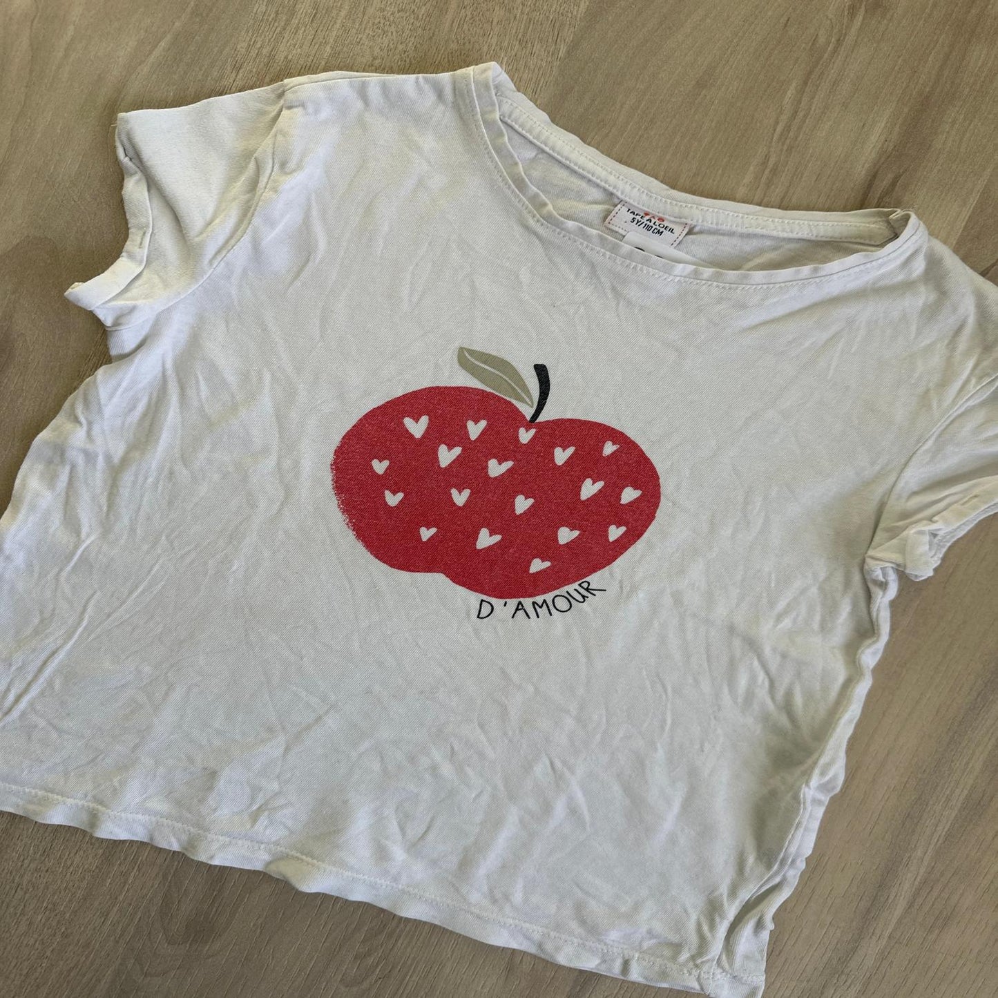 T-shirt tape l’œil : 5 ans