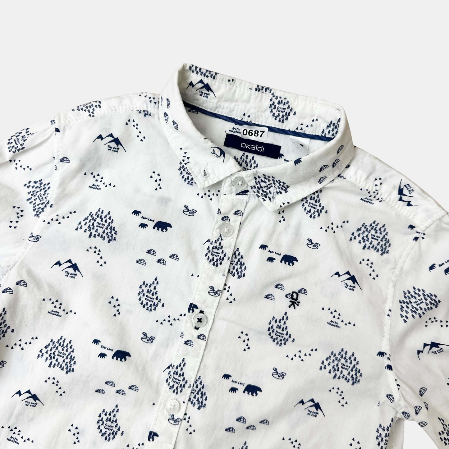 Chemise Okaïdi : 8 ans