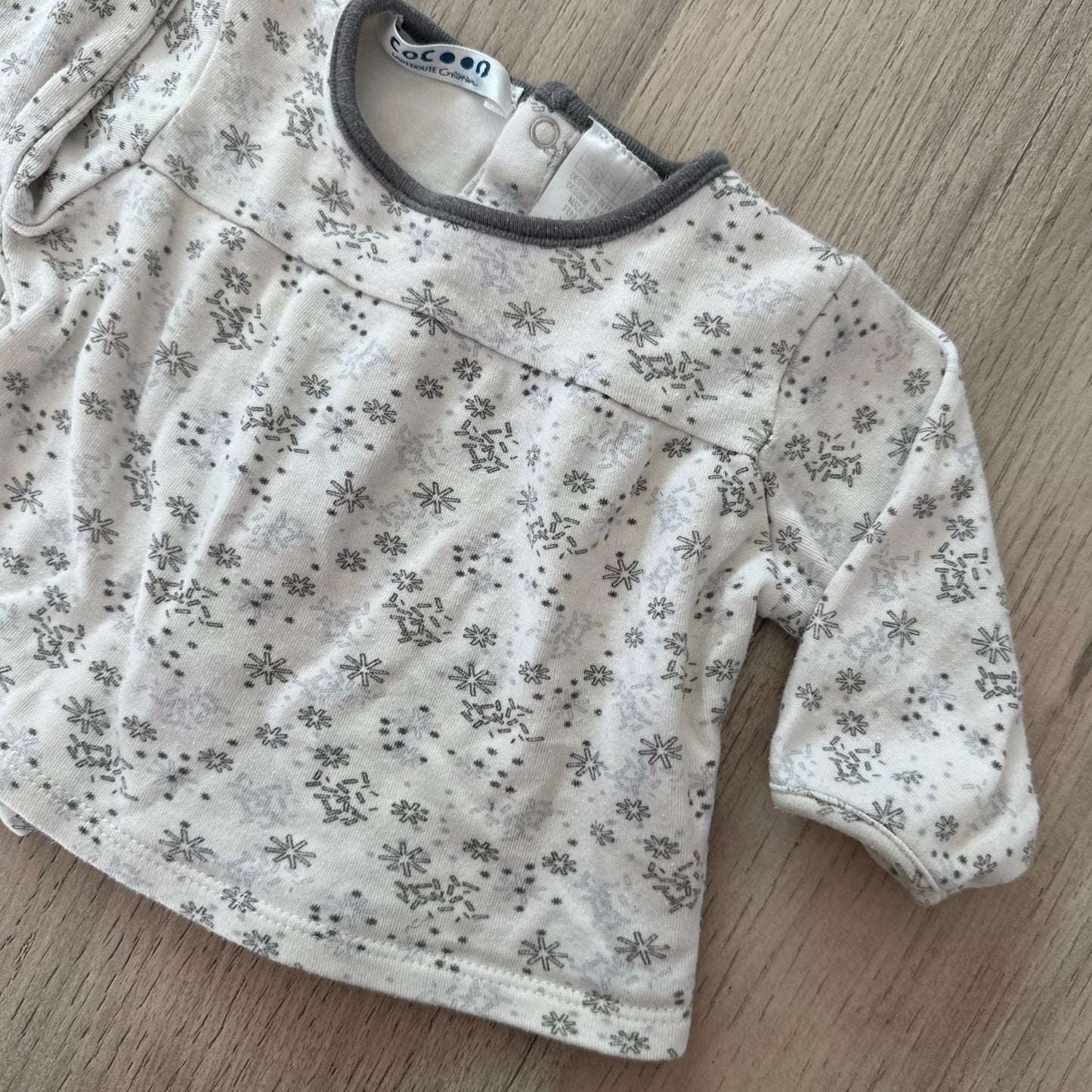 T-Shirt cocoon : 1 mois