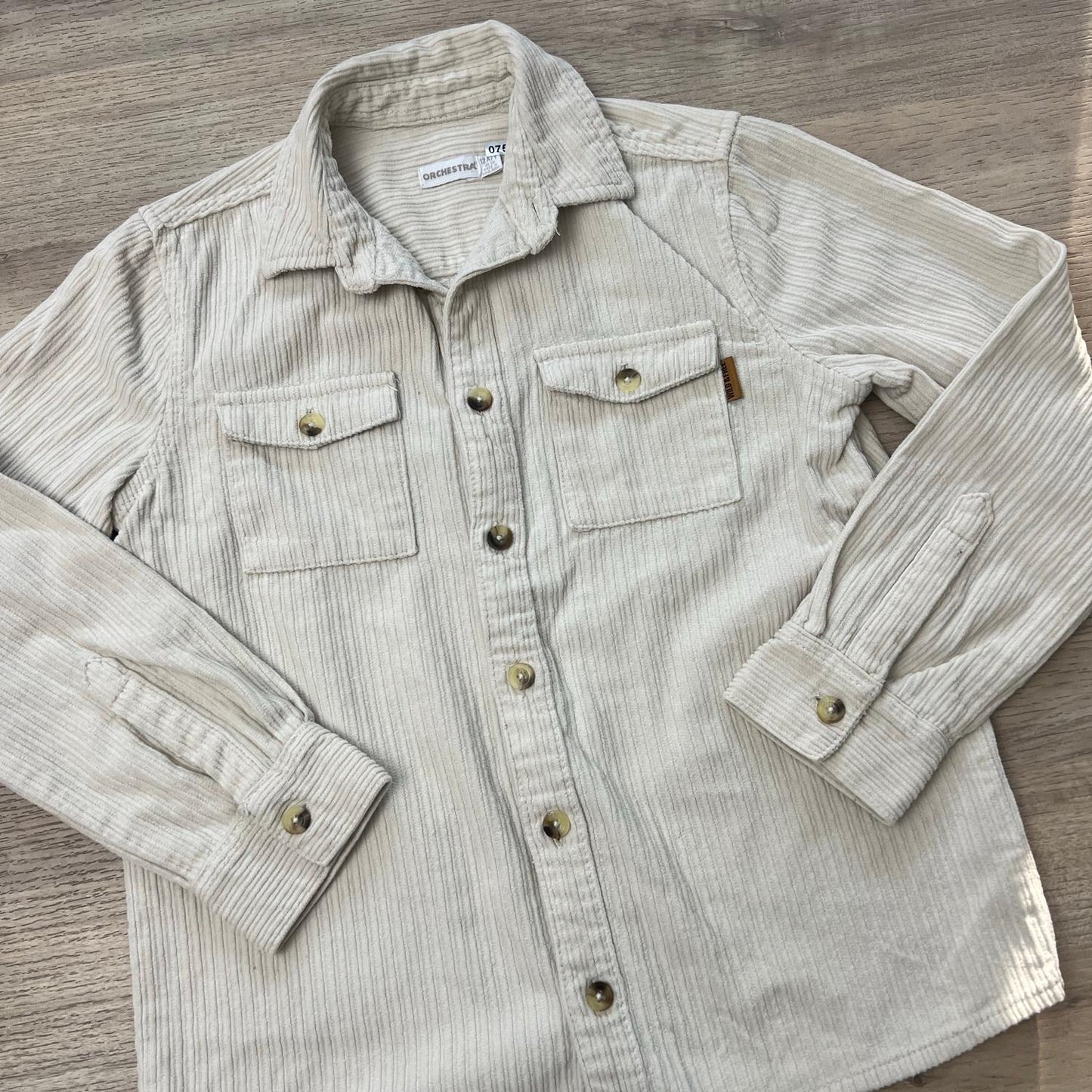 Sur chemise velours épais Orchestra : 12 ans