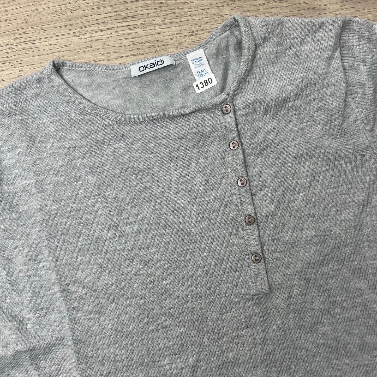 Pull fin Okaïdi : 12 ans