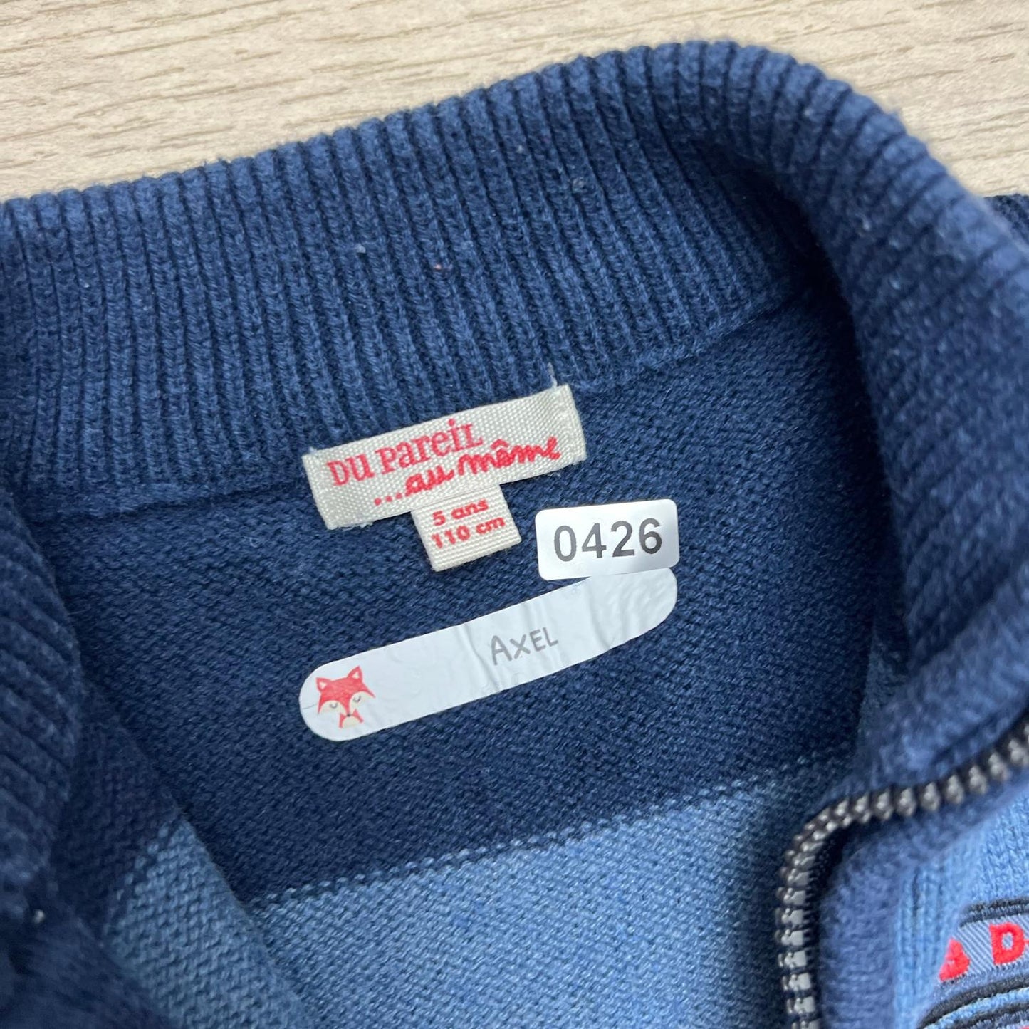 Gilet Du Pareil au même : 5 ans