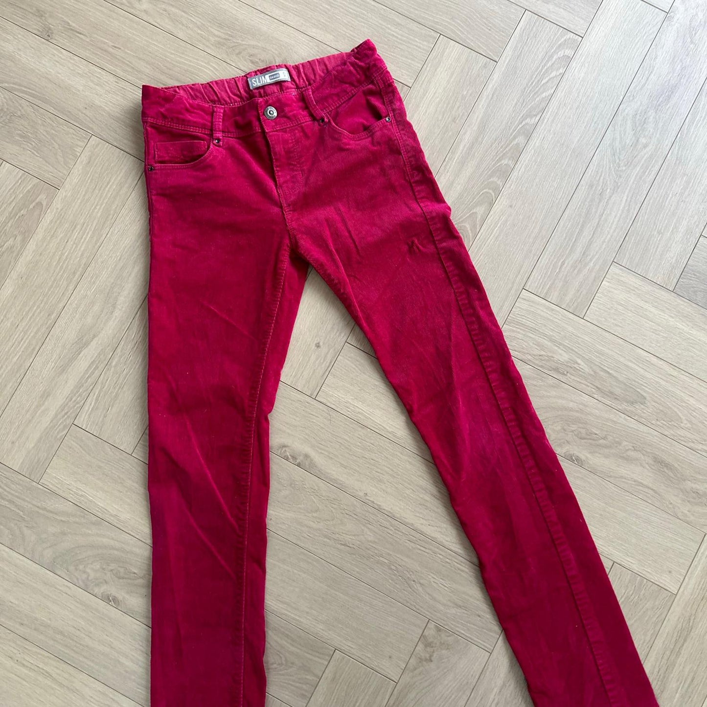 Pantalon Slim Velours Okaïdi : 12 ans