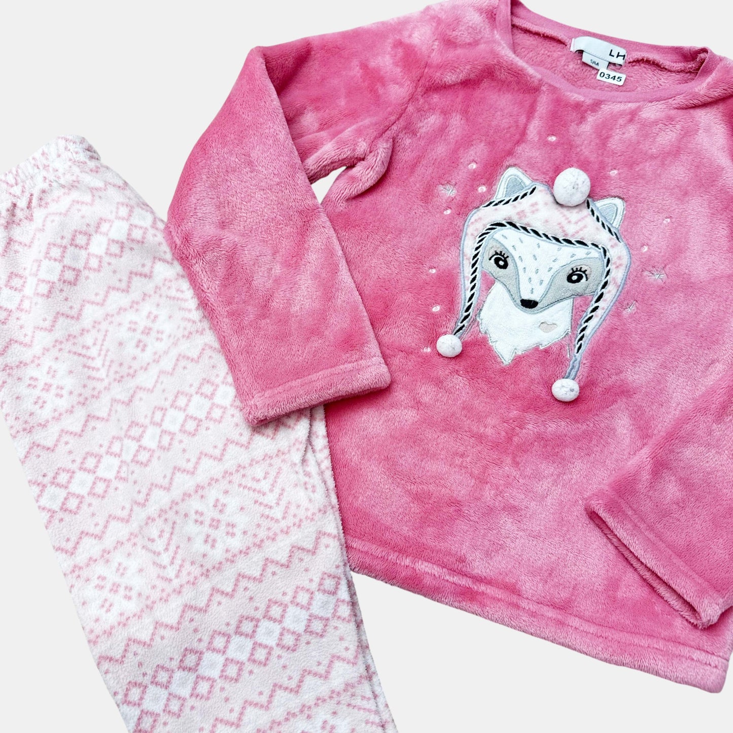 Pyjama velours La Halle : 5 ans