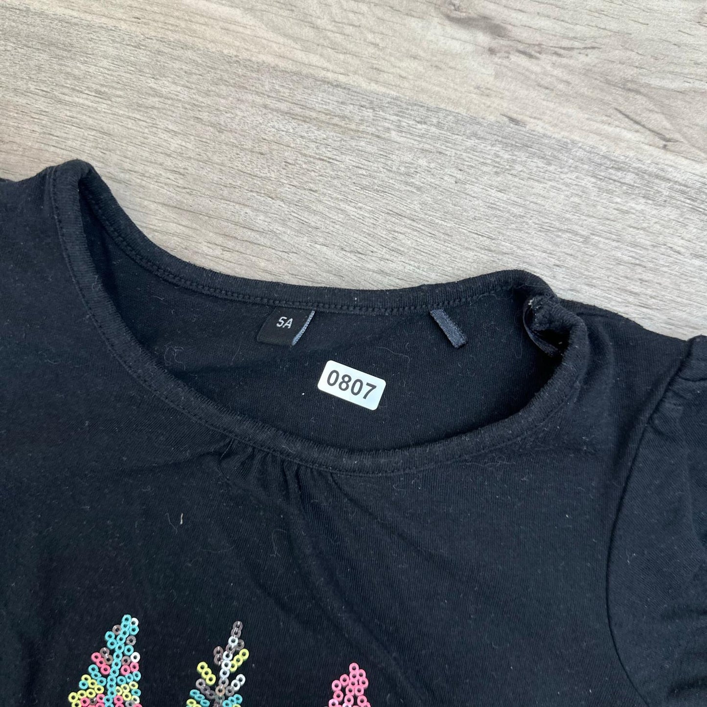 T-Shirt plumes : 5 ans