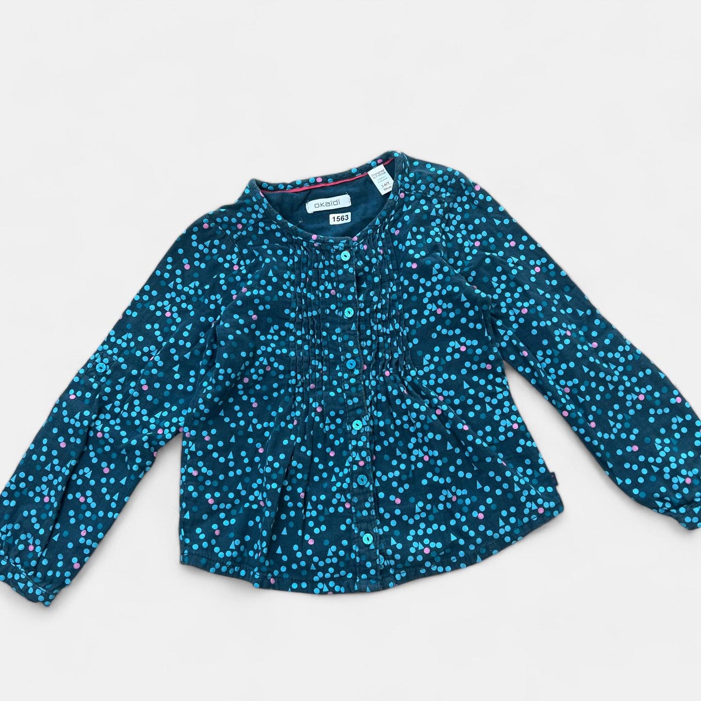 Chemise Okaïdi : 3 ans