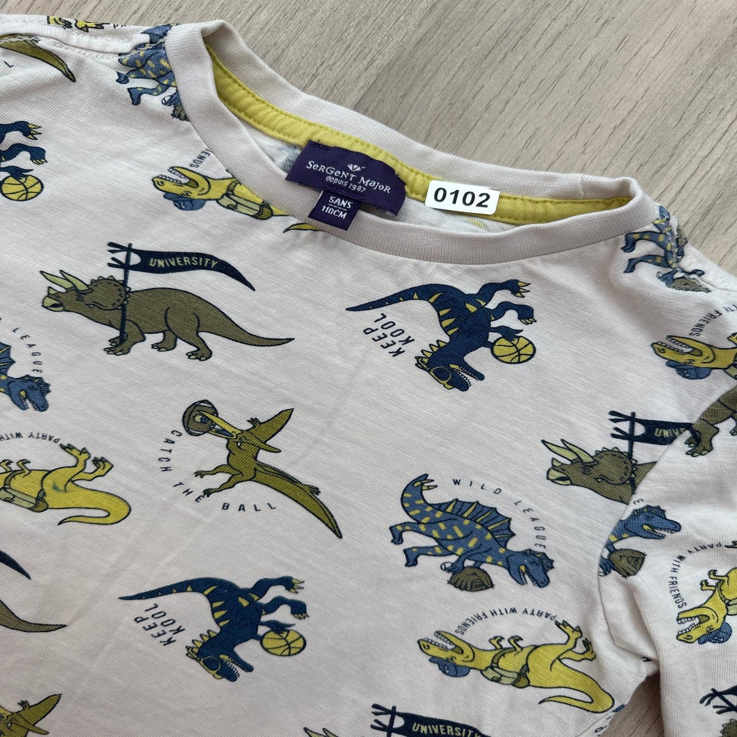 T-shirt Sergent Major : 5 ans