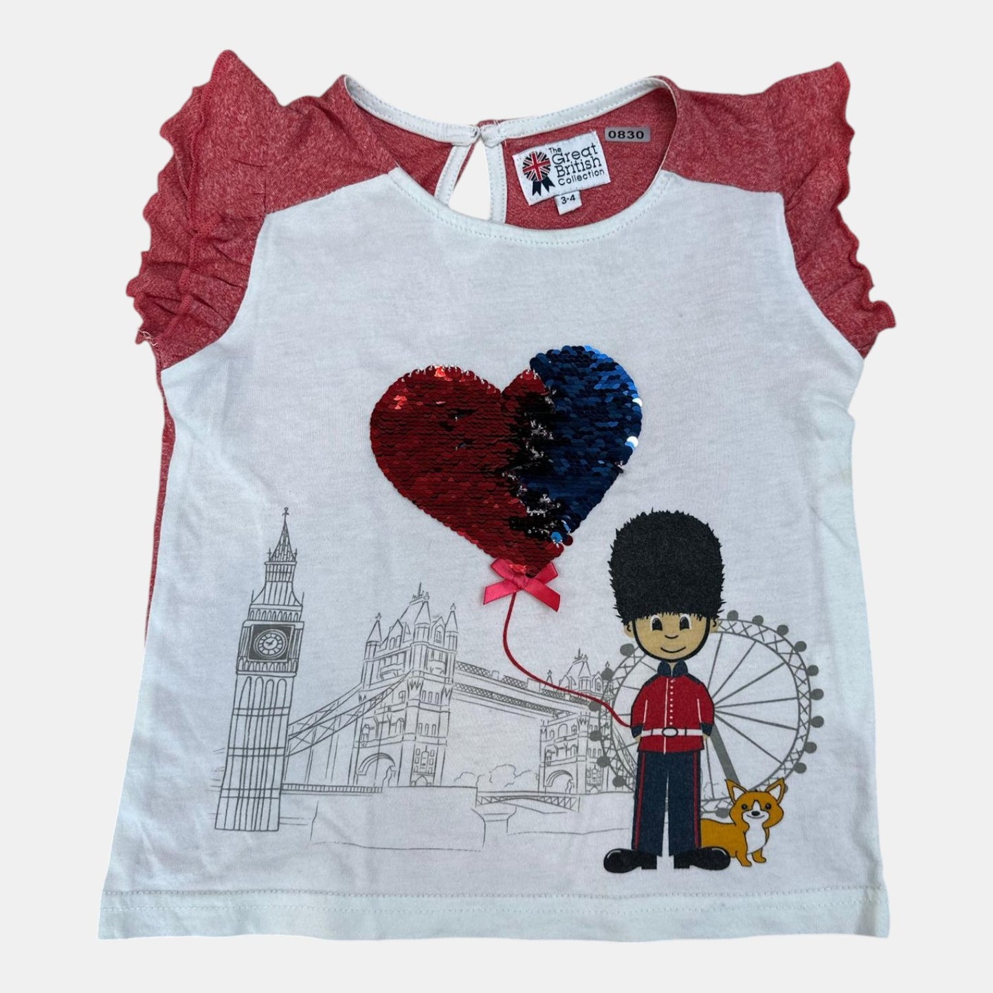 T-Shirt british collection : 3 ans