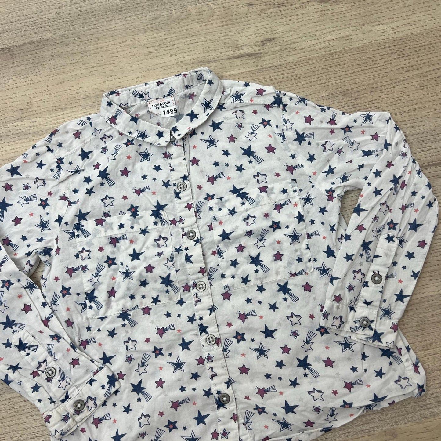 Chemise Tape à l'oeil : 4 ans