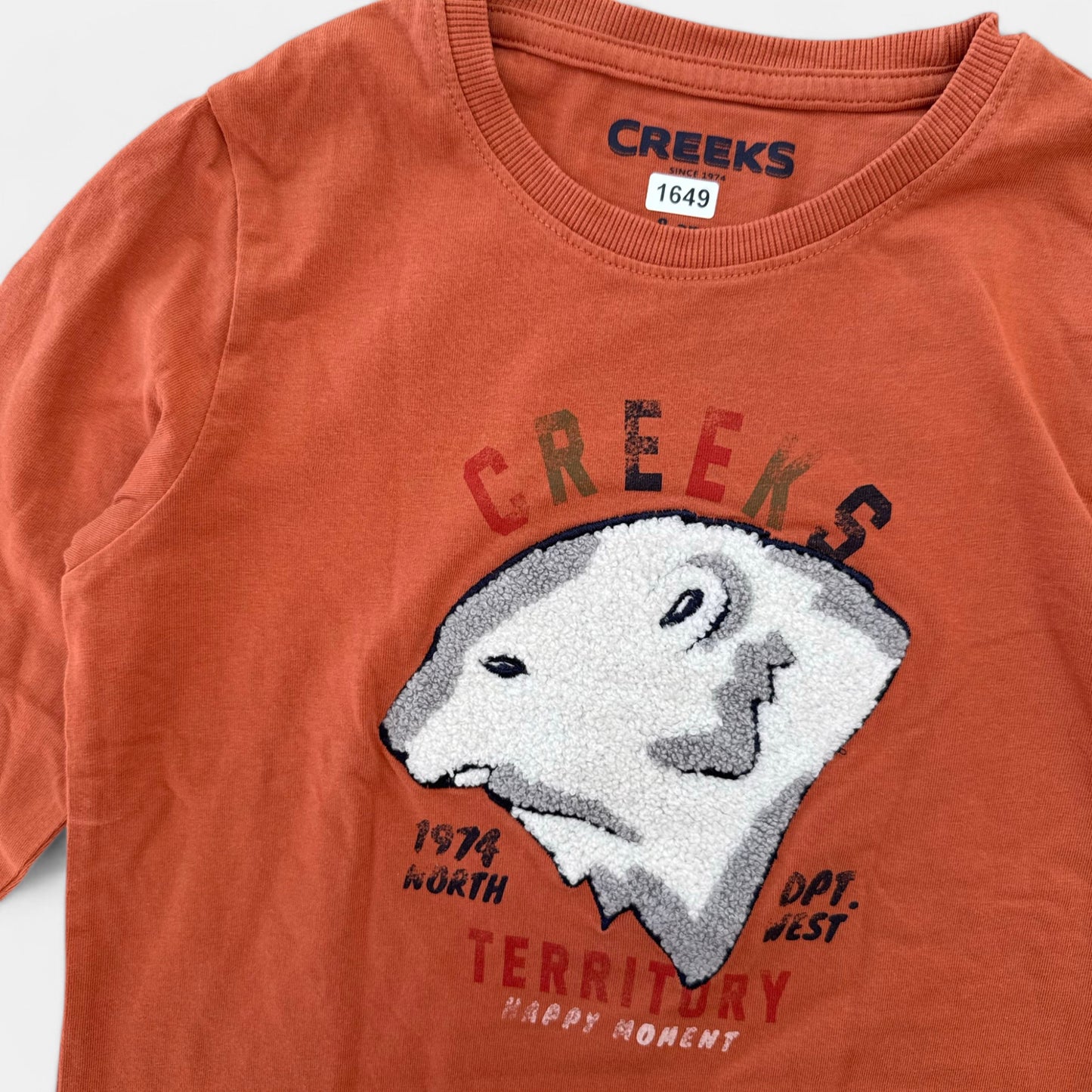 T-Shirt Creeks : 8 ans