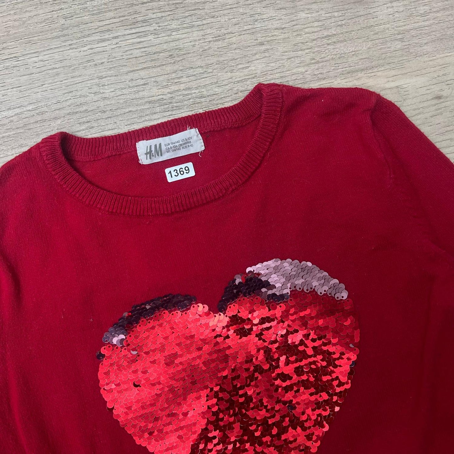 Pull H&M : 9 ans
