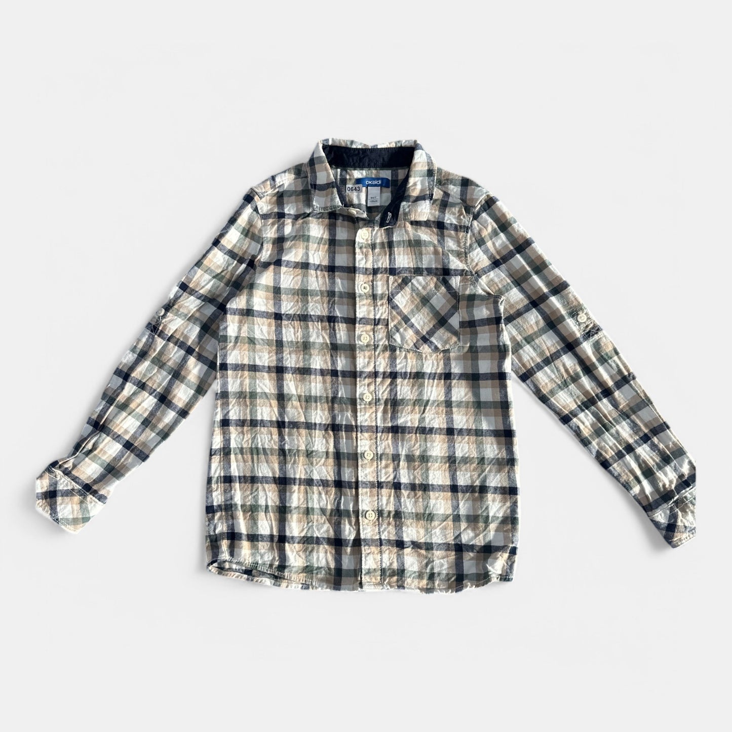 Chemise Okaïdi : 8 ans