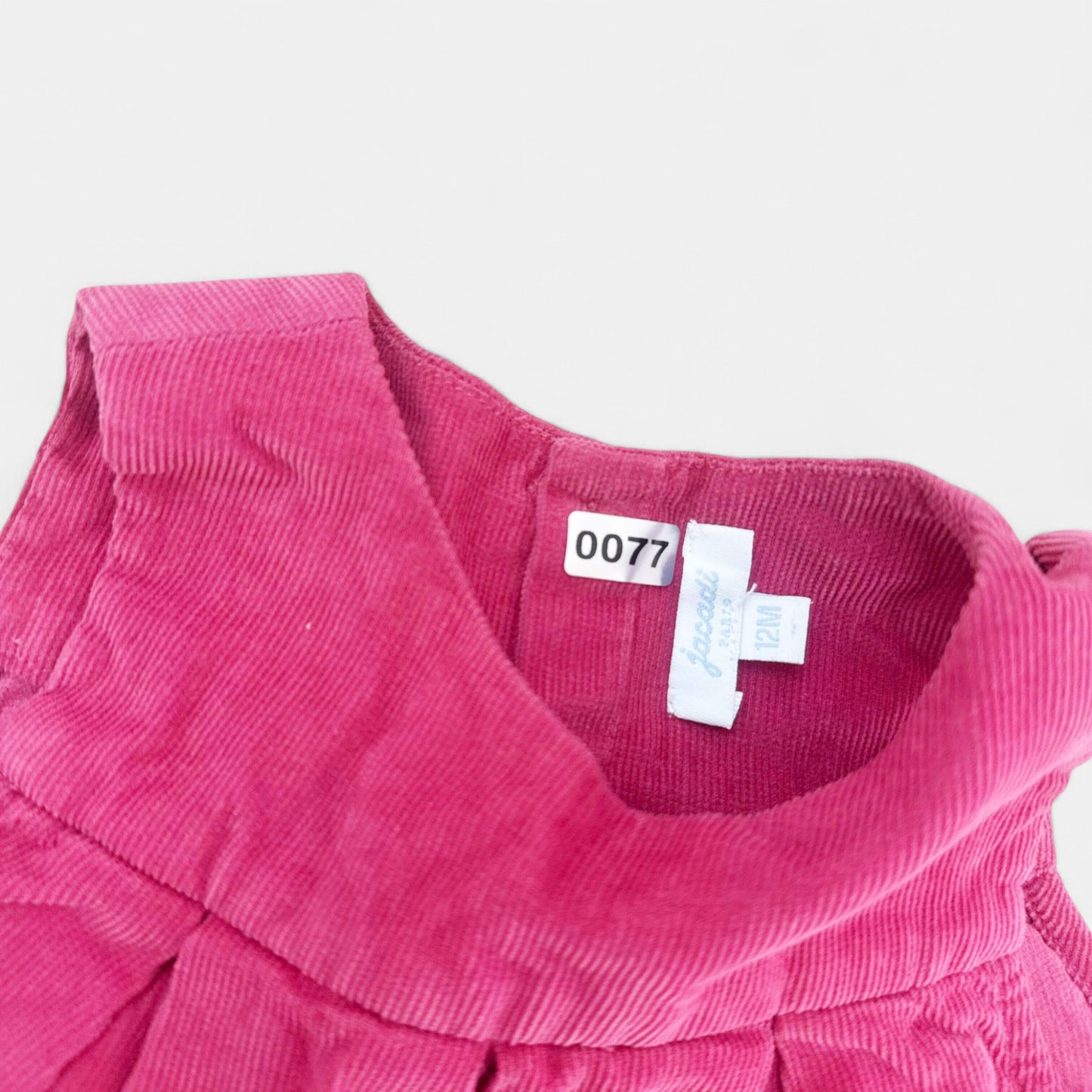 Robe velourd Jacadi : 12 mois