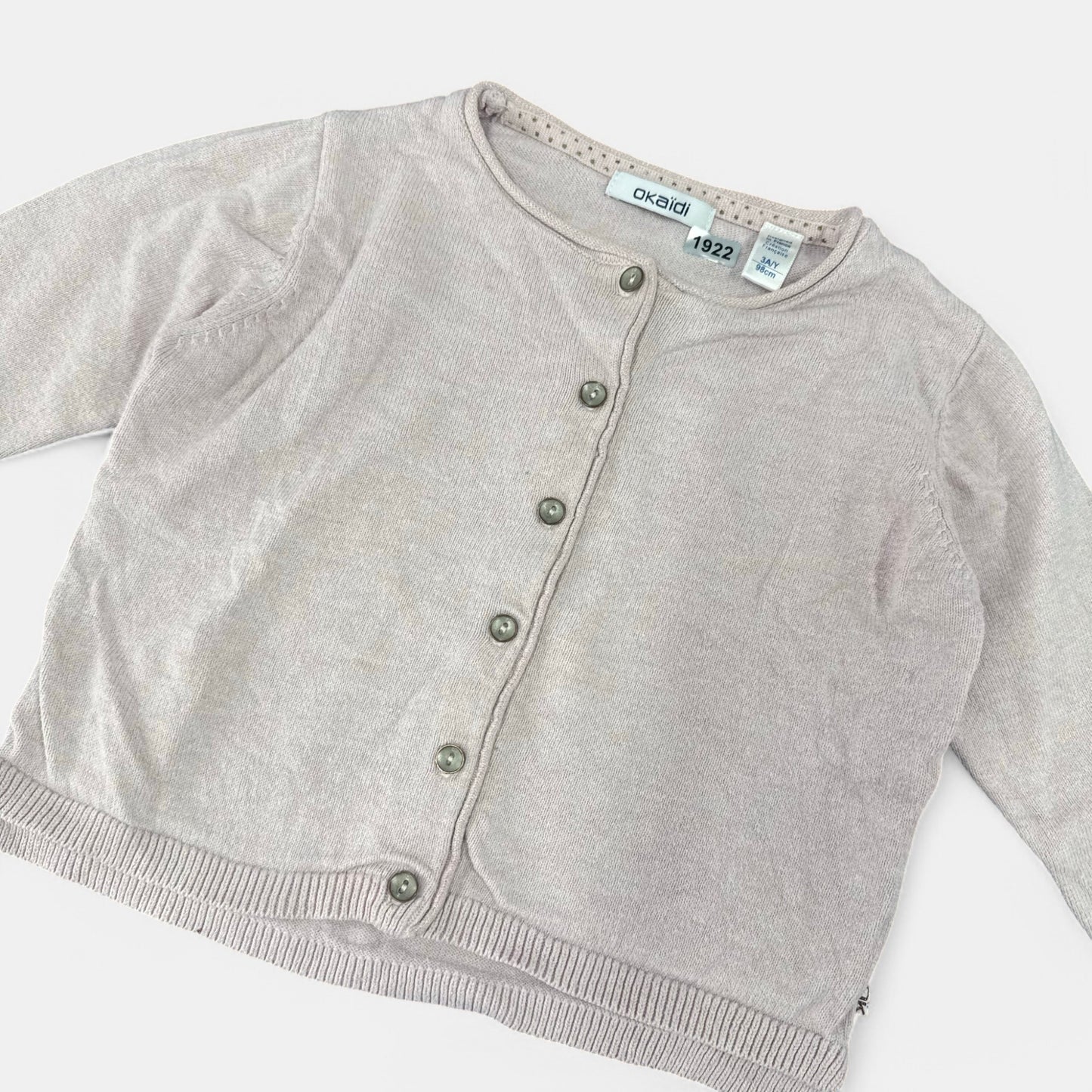 Gilet Okaïdi : 3 ans