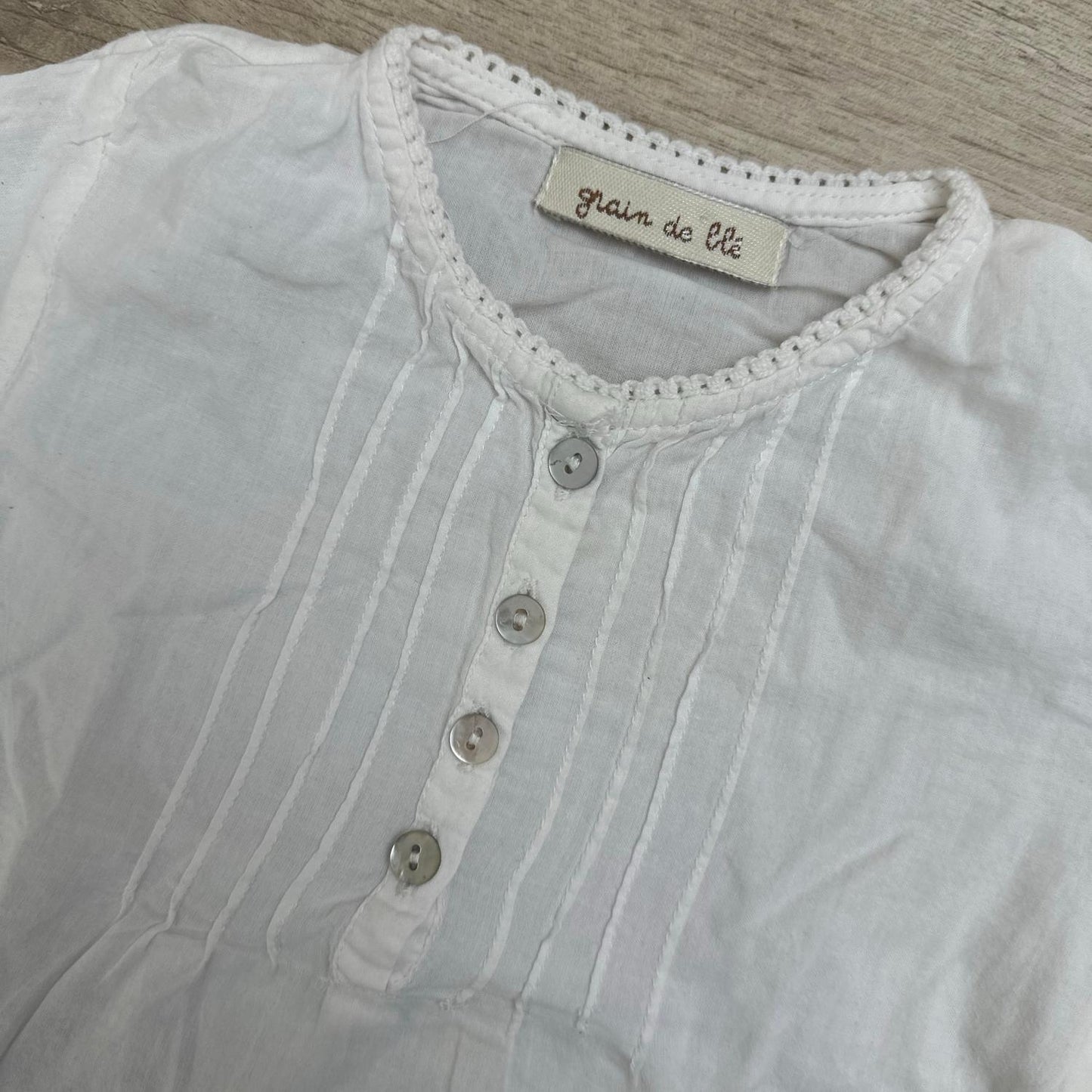 Blouse grain de blé : 12 mois