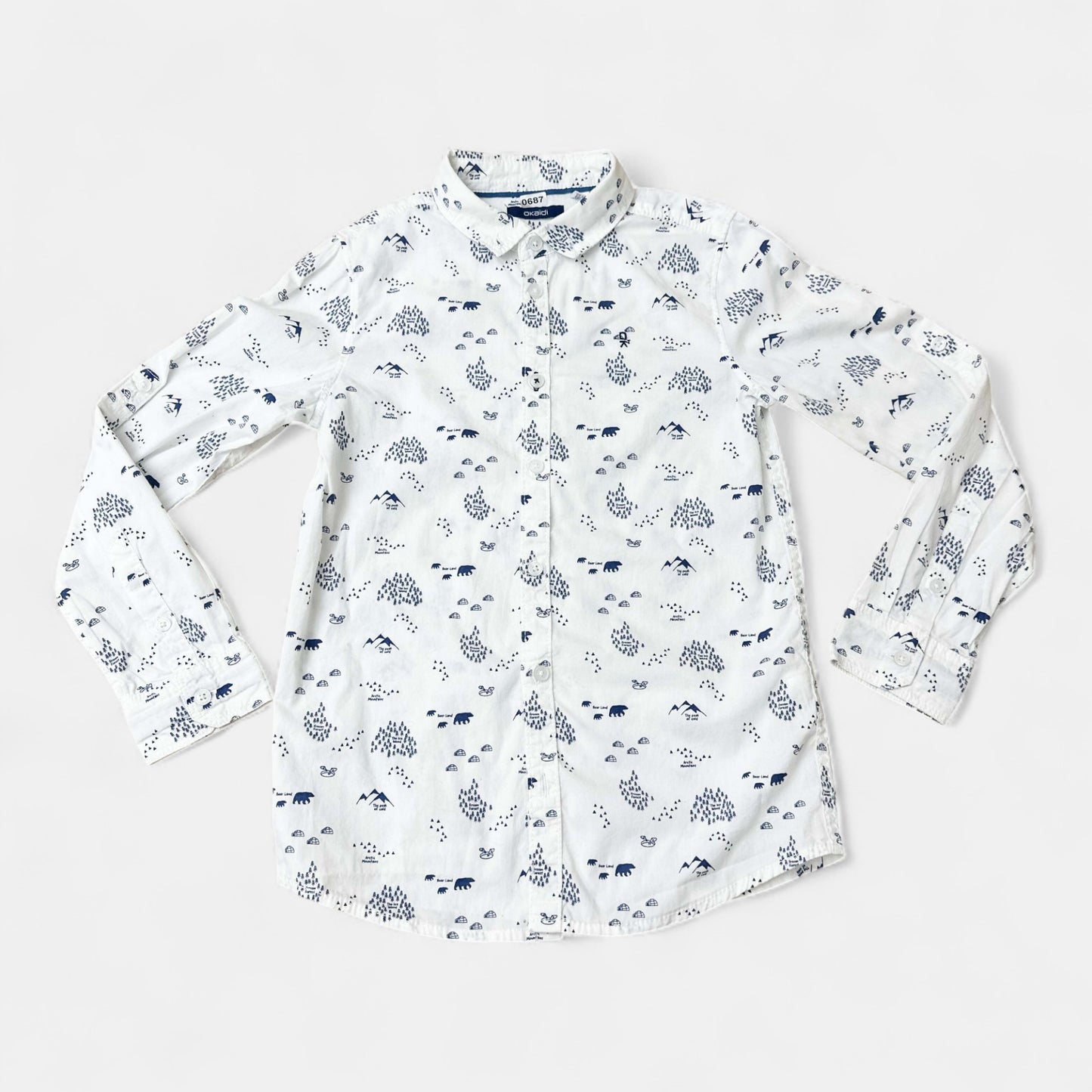 Chemise Okaïdi : 8 ans