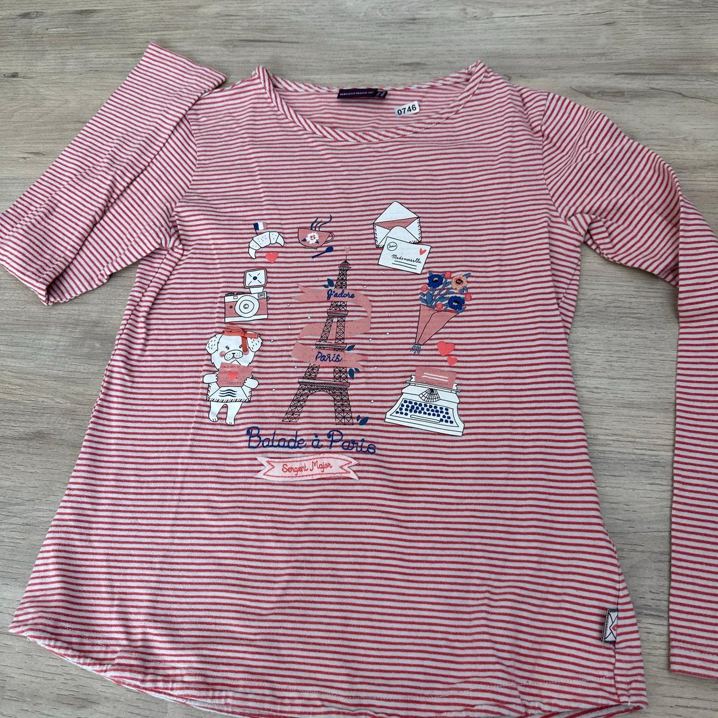 T-Shirt Sergent Major : 12 ans