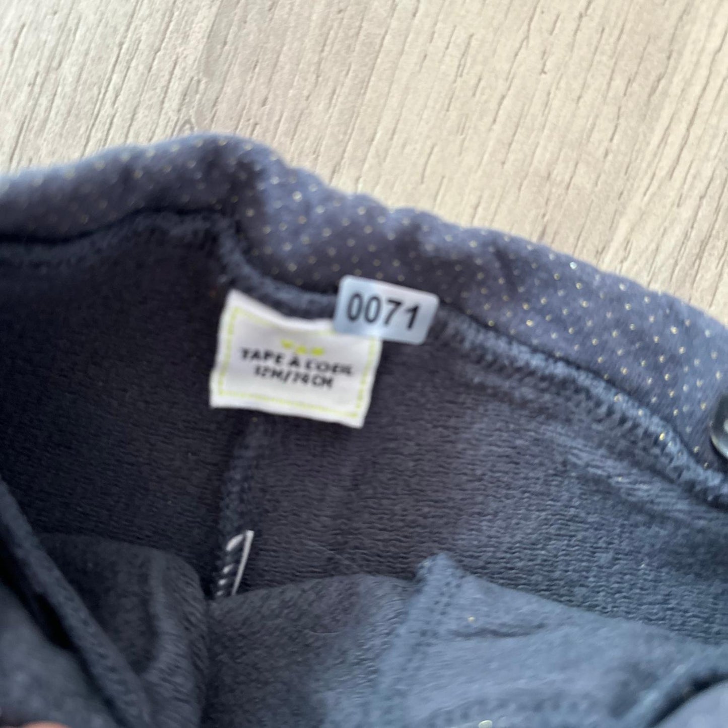 Pantalon Tape à l'oeil : 12 mois