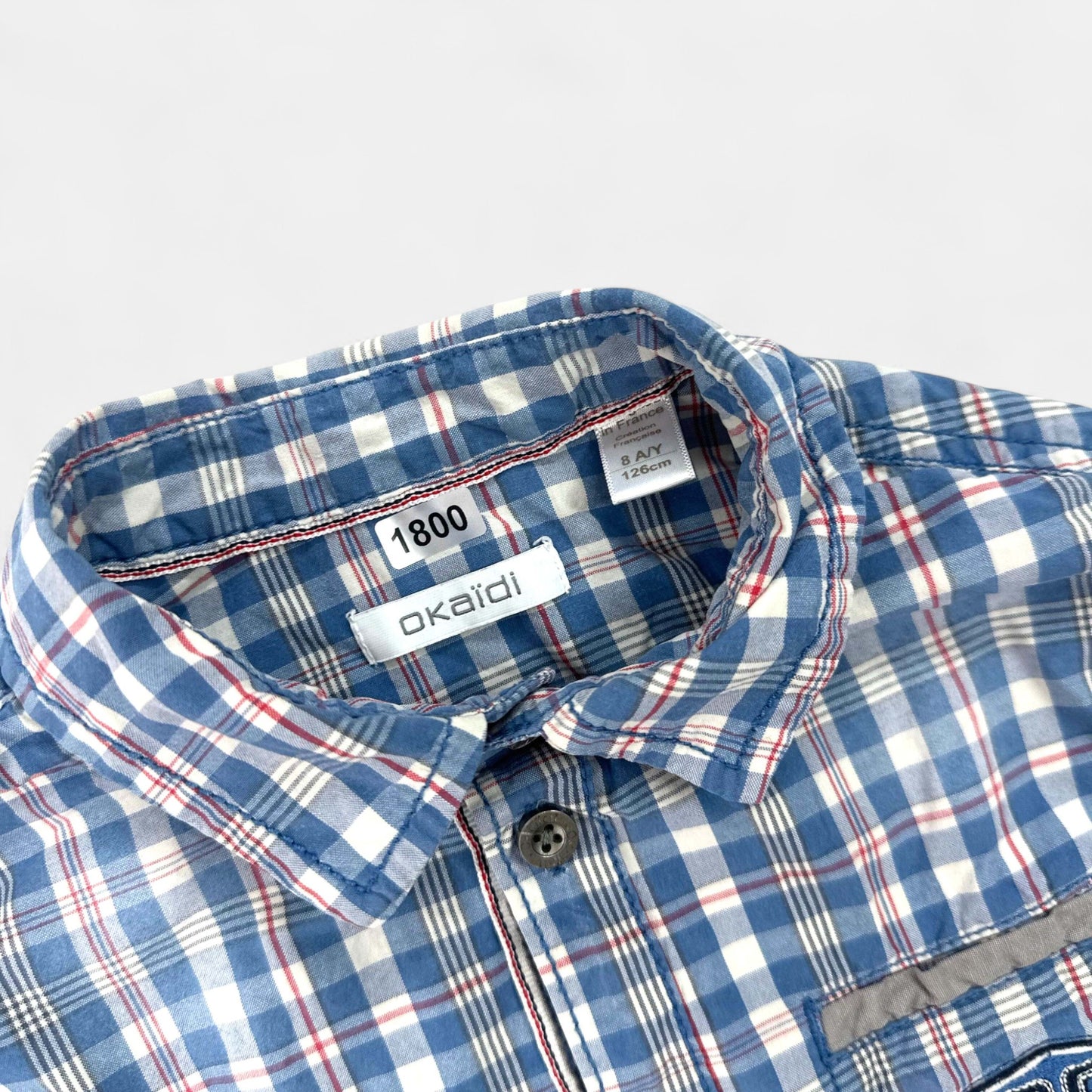 Chemise Okaïdi : 8 ans